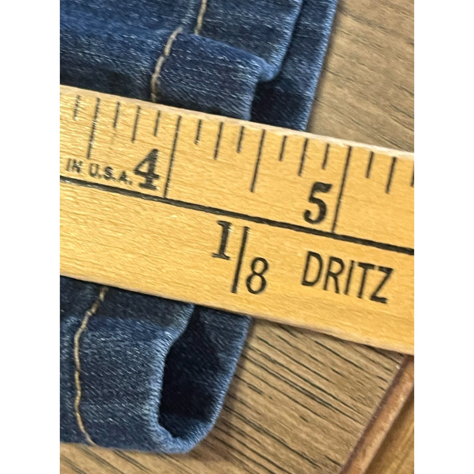 Vintage Sonoma Shorts Womens Size 10 Denim Blue Bermuda Modern Short Casual Regular Fit Front Flat Front Women's Clothing Size 32" / US 10 / IT 46 - 7 Thumbnail