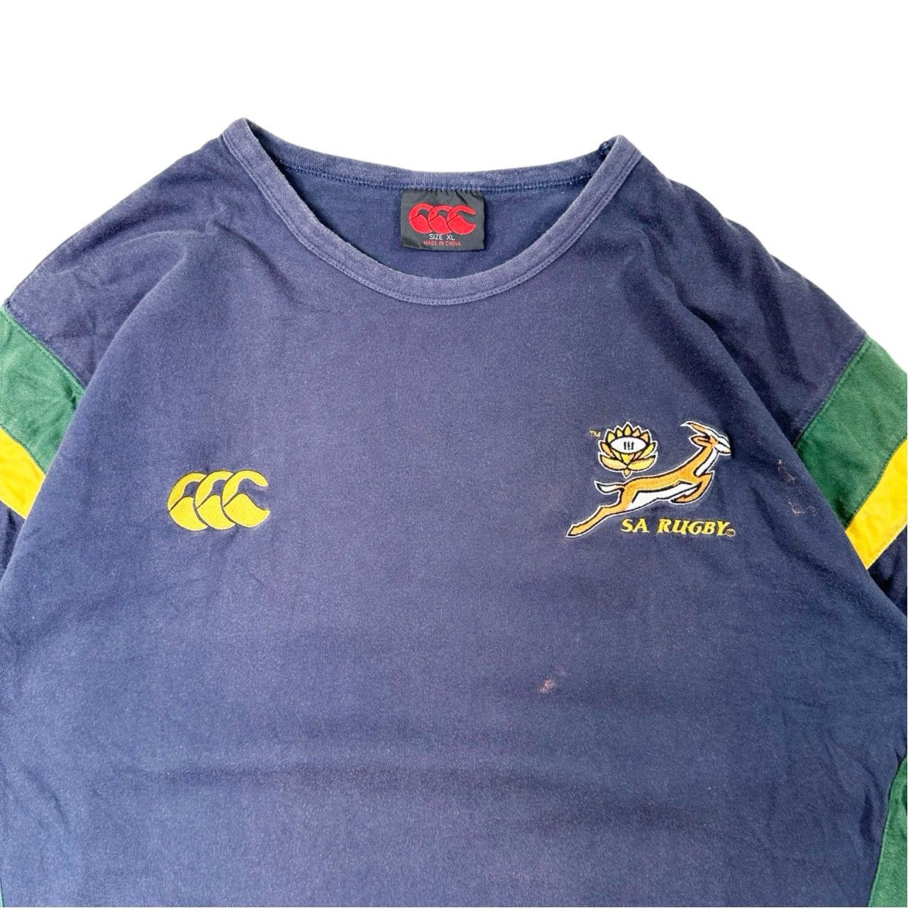 Vintage Vintage New Zealand SA Rugby Embroidered Rugby Shirt Size US XL / EU 56 / 4 - 2 Thumbnail