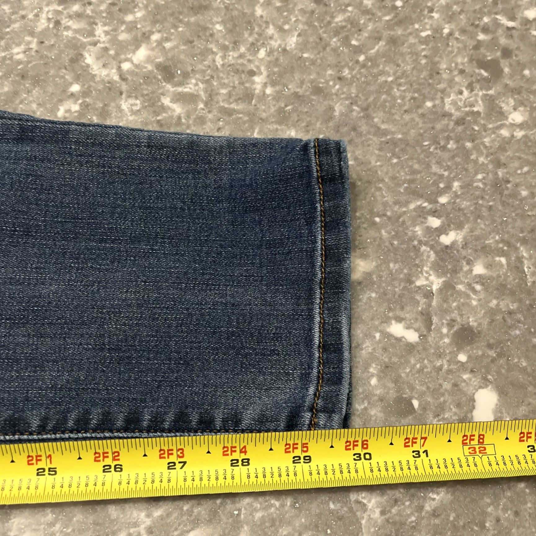 Denime Judy Blue Jeans Women's 9/29 Boyfriend Fit Denim 31x30 Blue Regular 5-Pocket Stretch Slimming Size 30" / US 8 / IT 44 - 6 Thumbnail