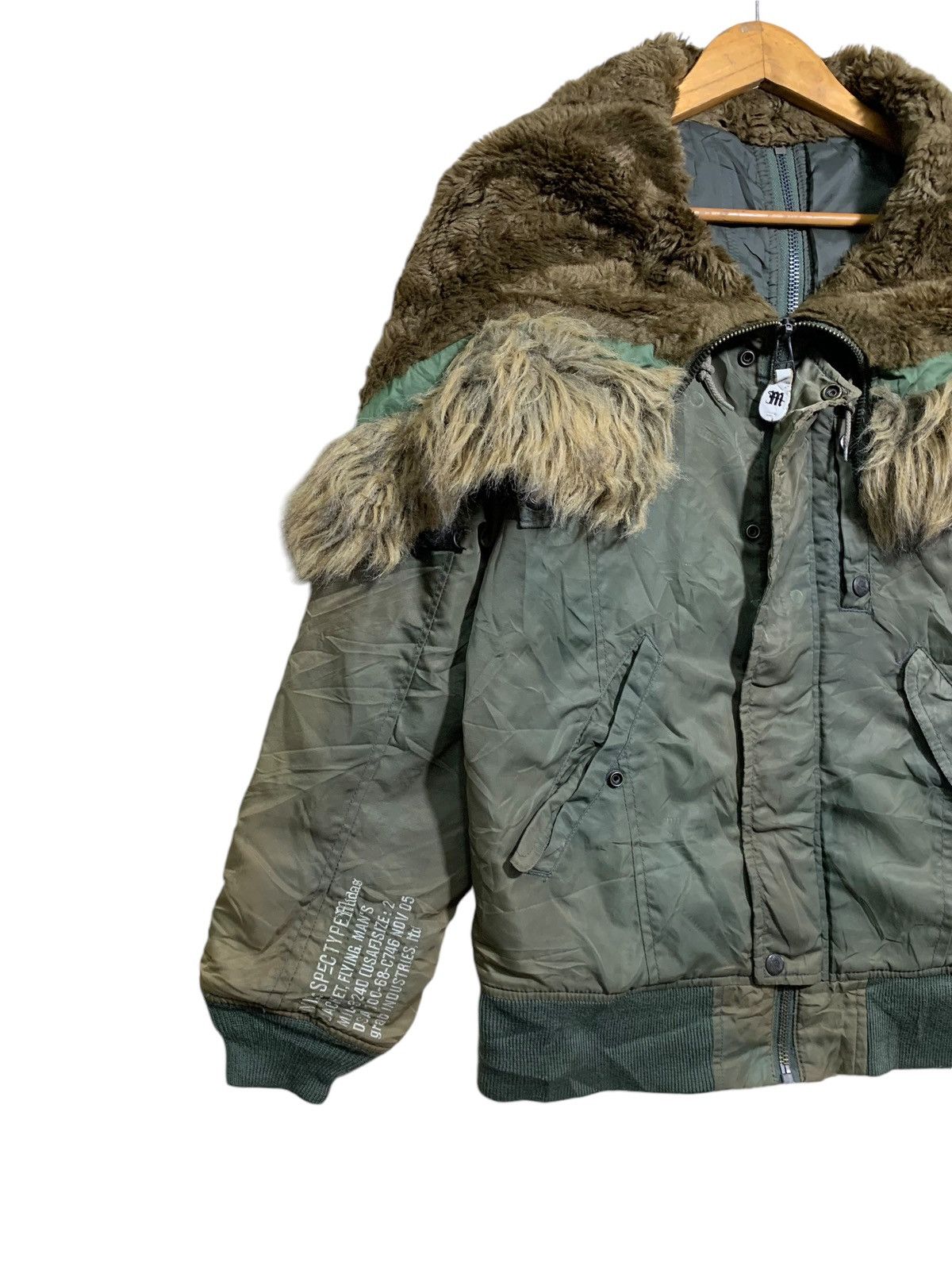 Vintage 🔥VTG USAF BOMBER JACKETS N-2B Size US L / EU 52-54 / 3 - 2 Thumbnail