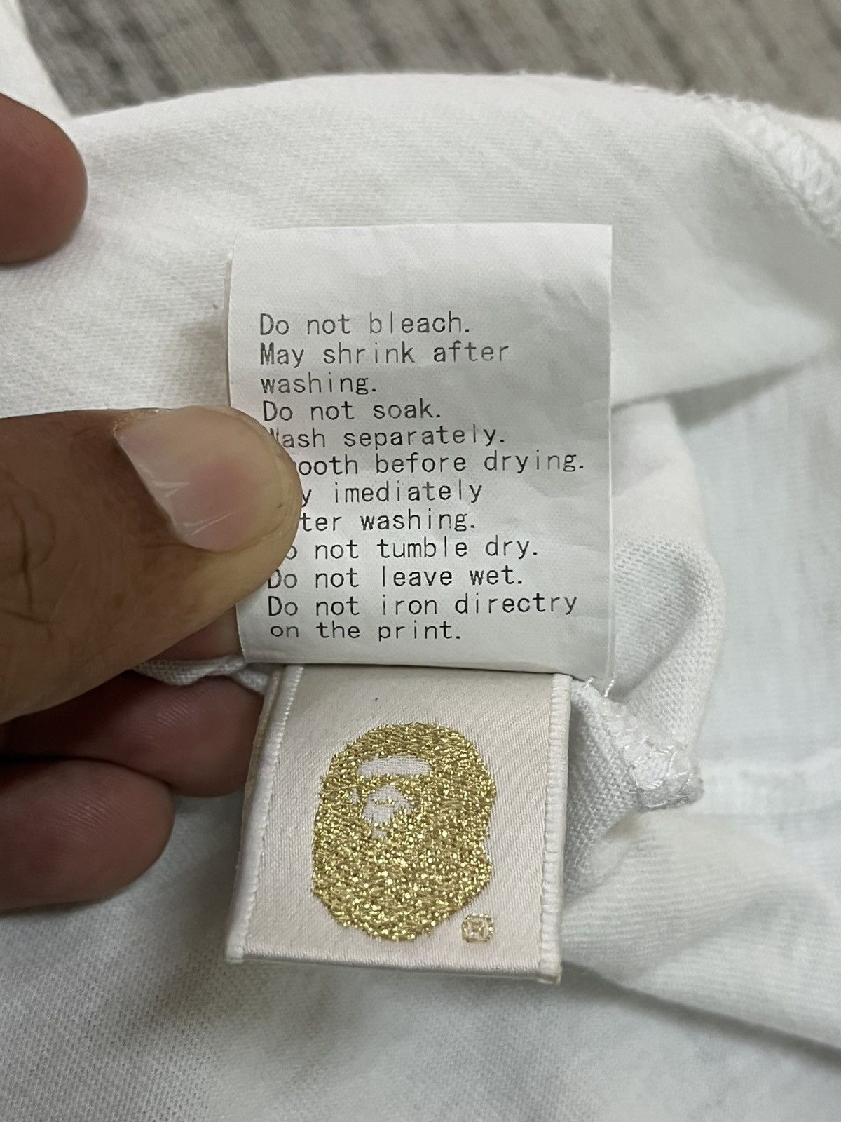 Bape Bape pirate big head tdhirt Size US M / EU 48-50 / 2 - 6 Thumbnail