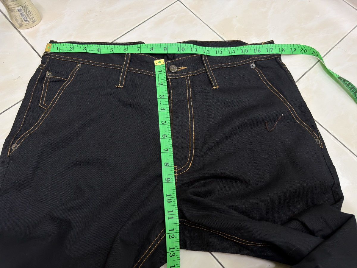 JNCO Dog Hunting Y2K Baggy Black Denim Embroidered Graphic Jeans Size US 34 / EU 50 - 17 Thumbnail