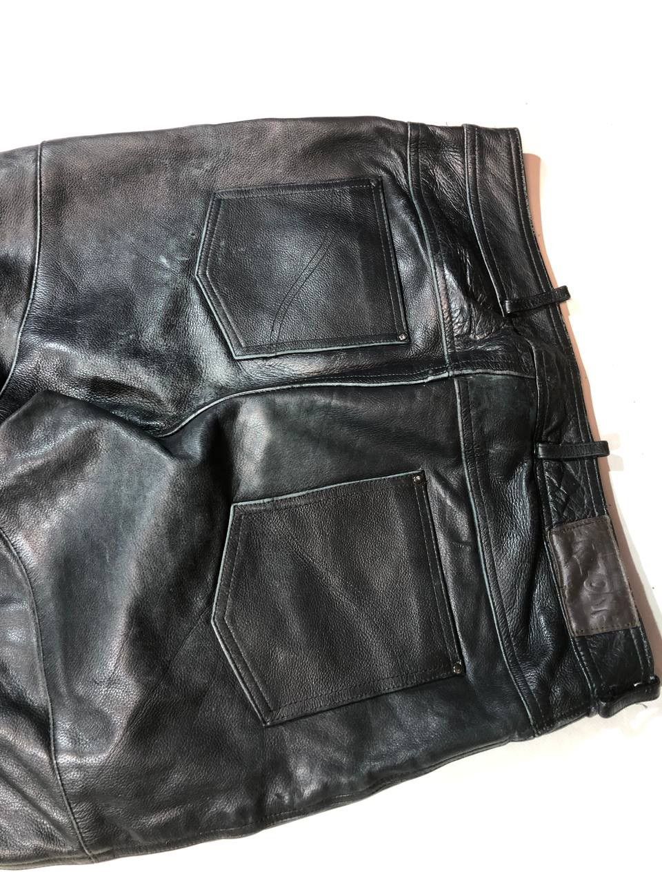 Vintage Leder Vintage Arizona Biker Moto Leather Pants Size US 36 / EU 52 - 10 Thumbnail