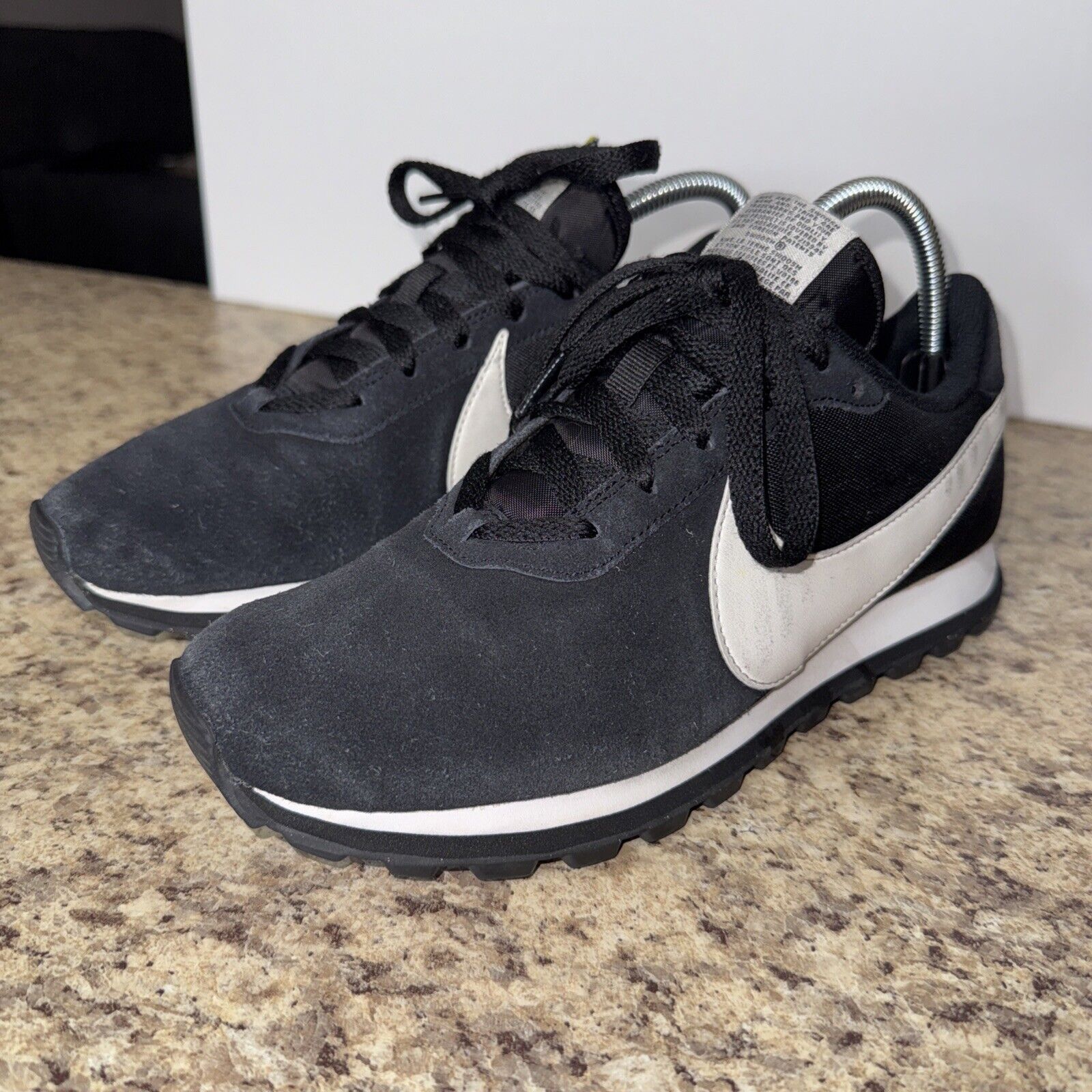 Nike Nike Shoes Pre Love OX Women's Size 9 Black Suede Sneakers Size US 9 / IT 39 - 2 Thumbnail