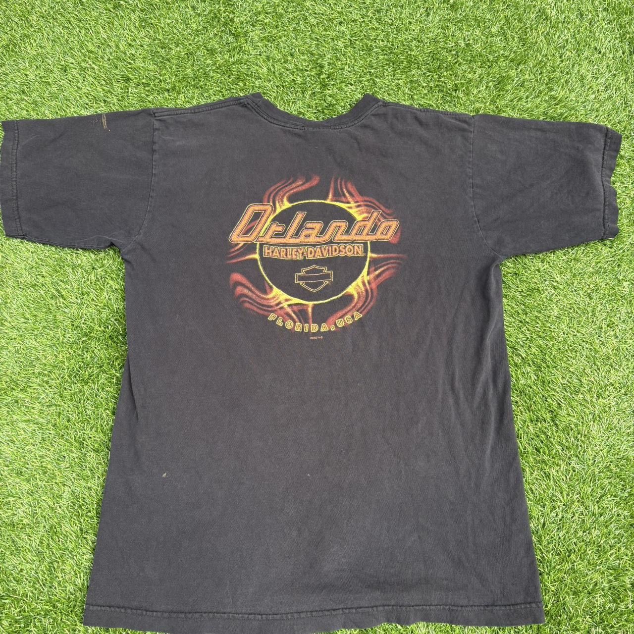 Harley Davidson Vintage Harley Davidson Chrome Hearts Dagger black shirt Size US L / EU 52-54 / 3 - 2 Thumbnail