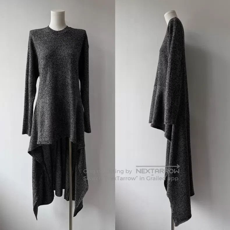 Yohji Yamamoto Yohji Yamamoto 24AW Extra Long Fishtail Sweater Size XS / US 0-2 / IT 36-38 - 1 Thumbnail