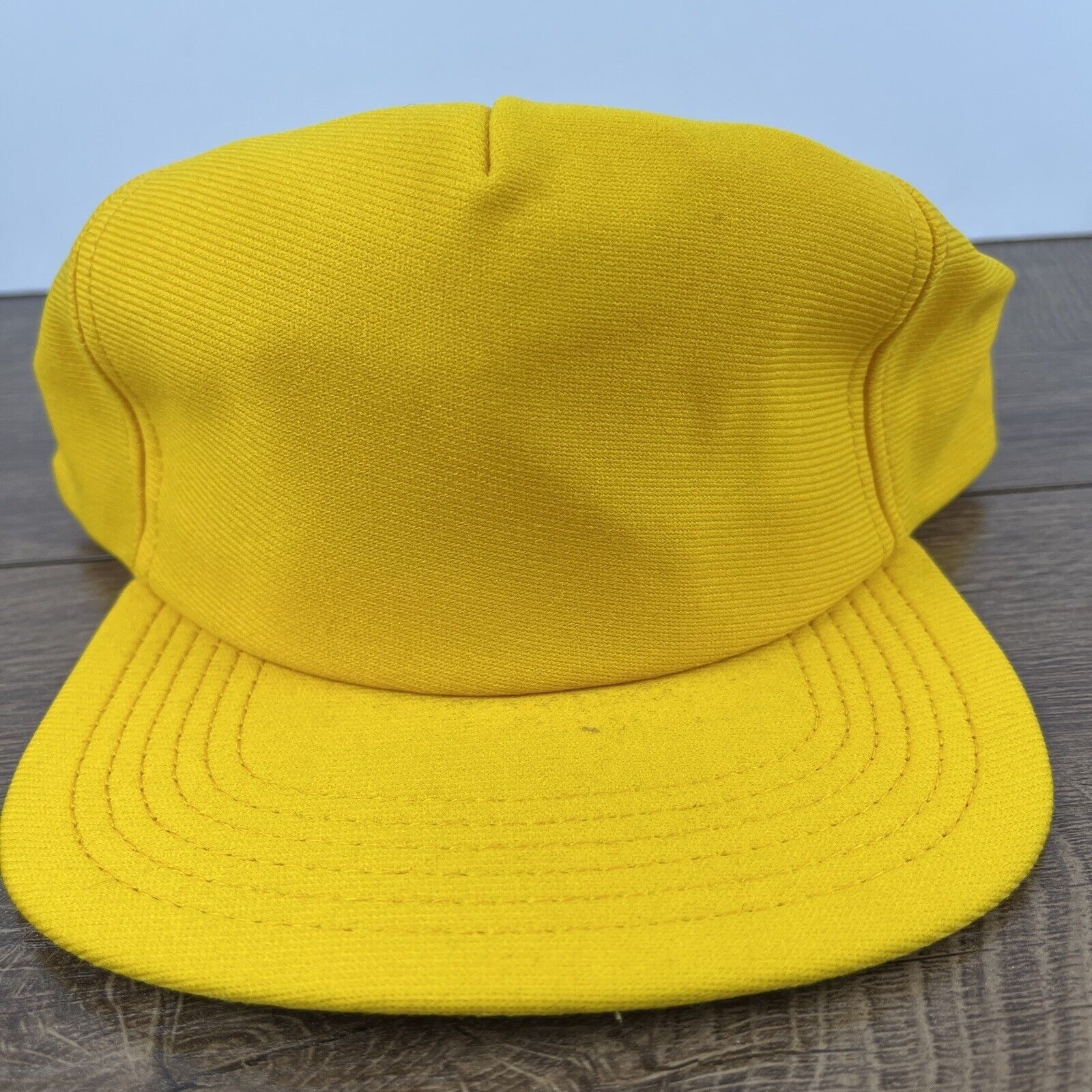 Other Plain Yellow Trucker Hat Yellow Hat Adjustable Adult Size Ha Size ONE SIZE - 3 Thumbnail