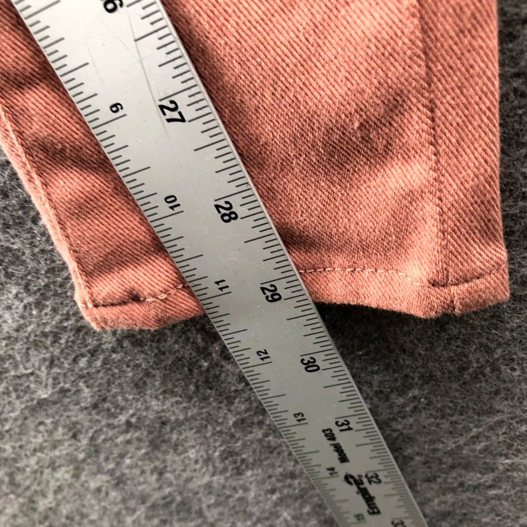 Uniqlo Uniqlo Ultra Stretch Leggings Pants Womens XS Orange Peach Pull On 24-25 Size 26" / US 2 / IT 38 - 7 Thumbnail