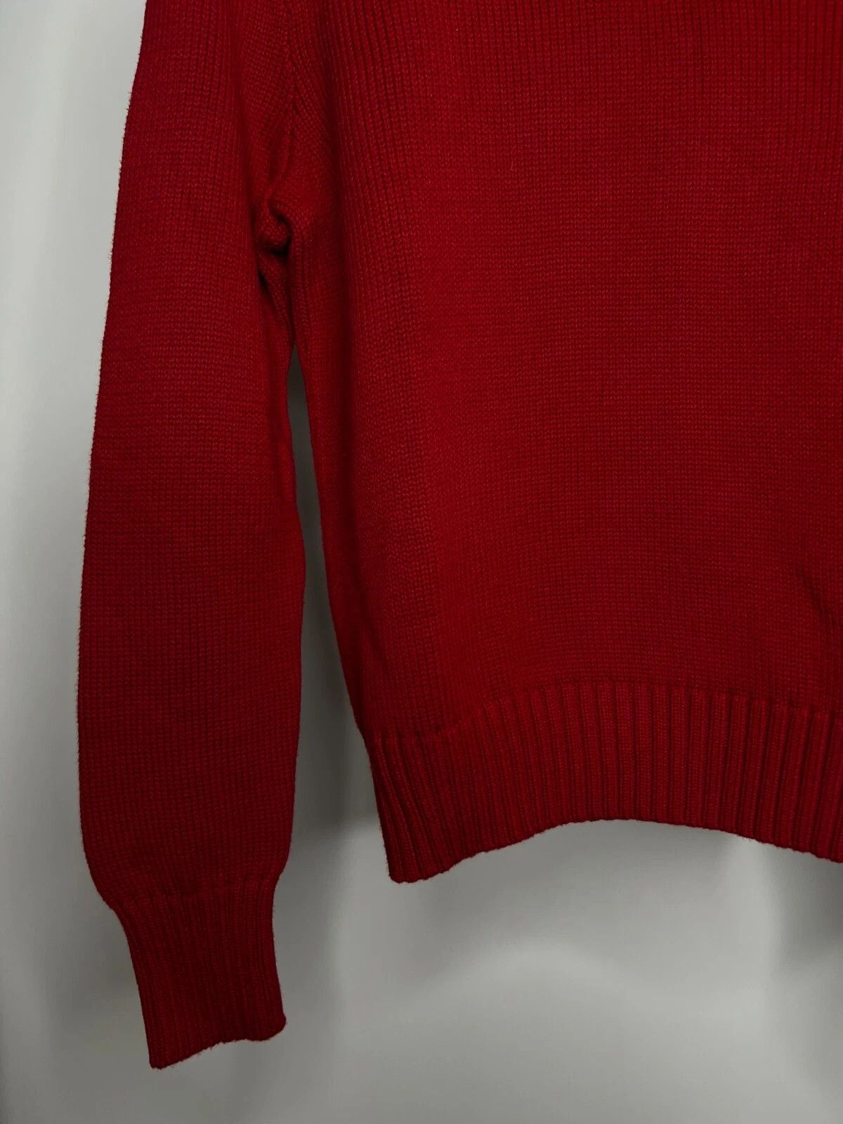Polo Ralph Lauren Ralph Lauren Sport Pony Logo Red Long Sleeve Sweater Size L / US 10 / IT 46 - 4 Thumbnail