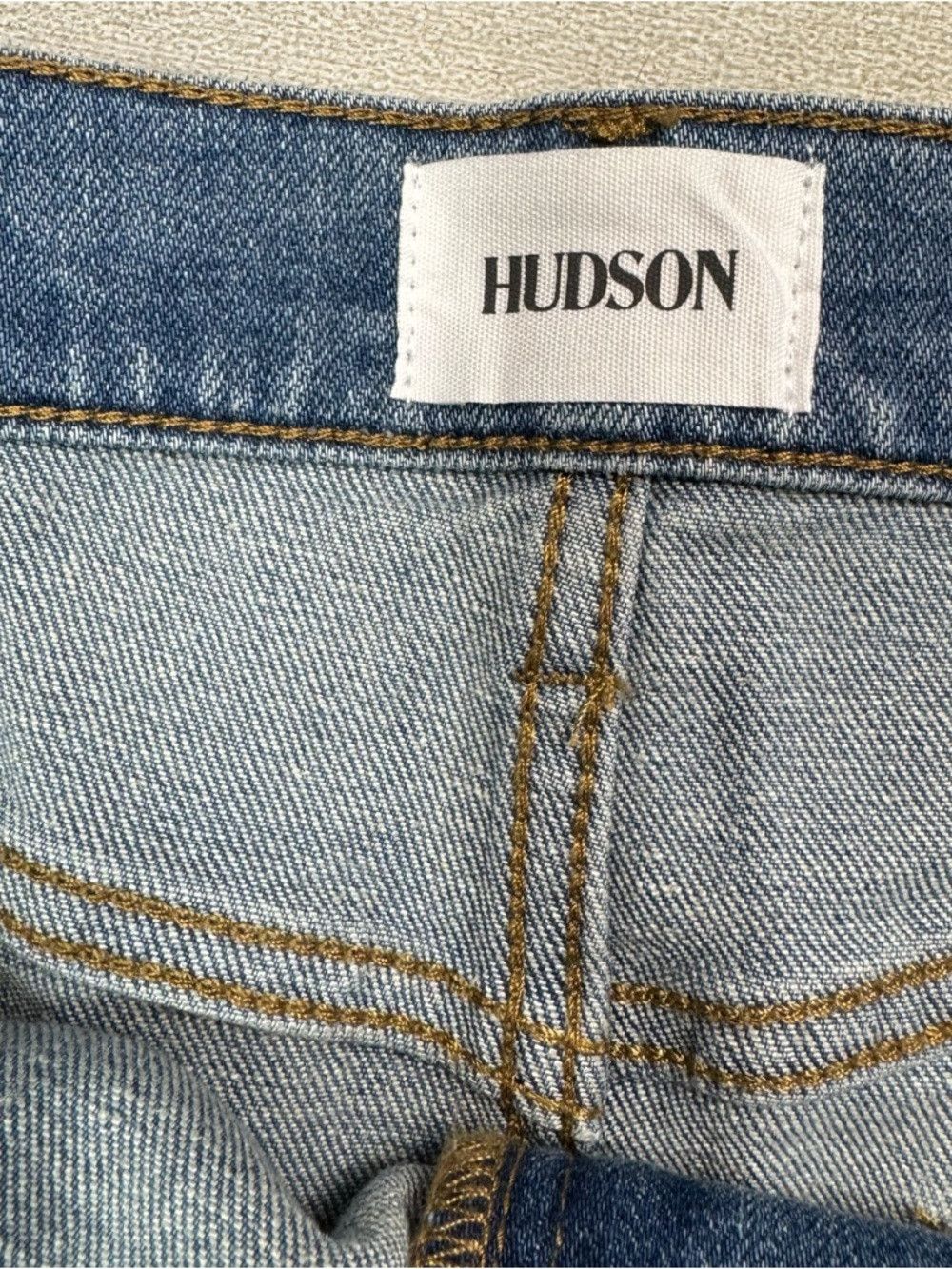 Hudson NWT New Hudson Denim Mini Skirt In Fame Size 30 Size 30" / US 8 / IT 44 - 4 Thumbnail