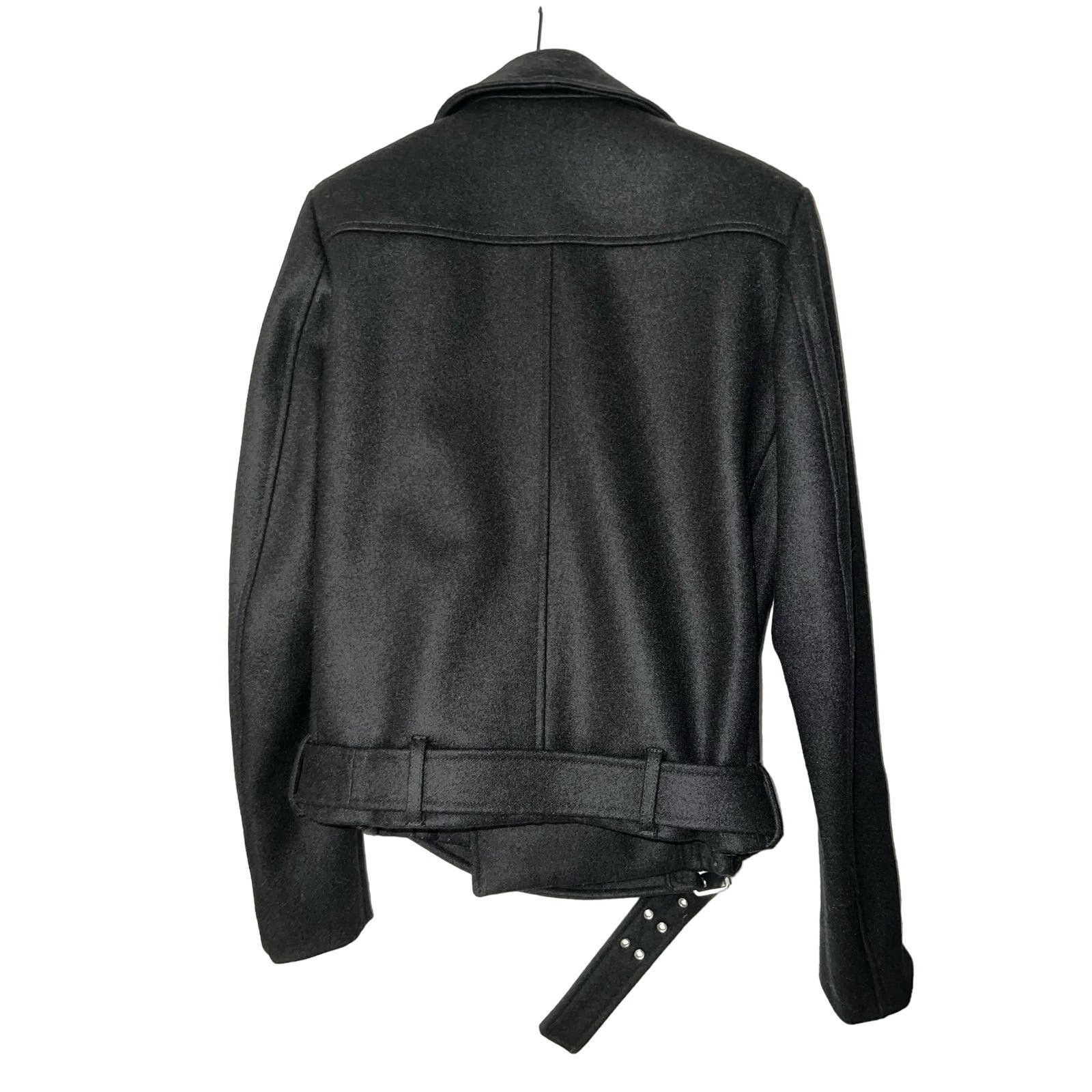Balmain Balmain Double Breasted Biker Peacoat/Blazer Size 48R - 5 Thumbnail