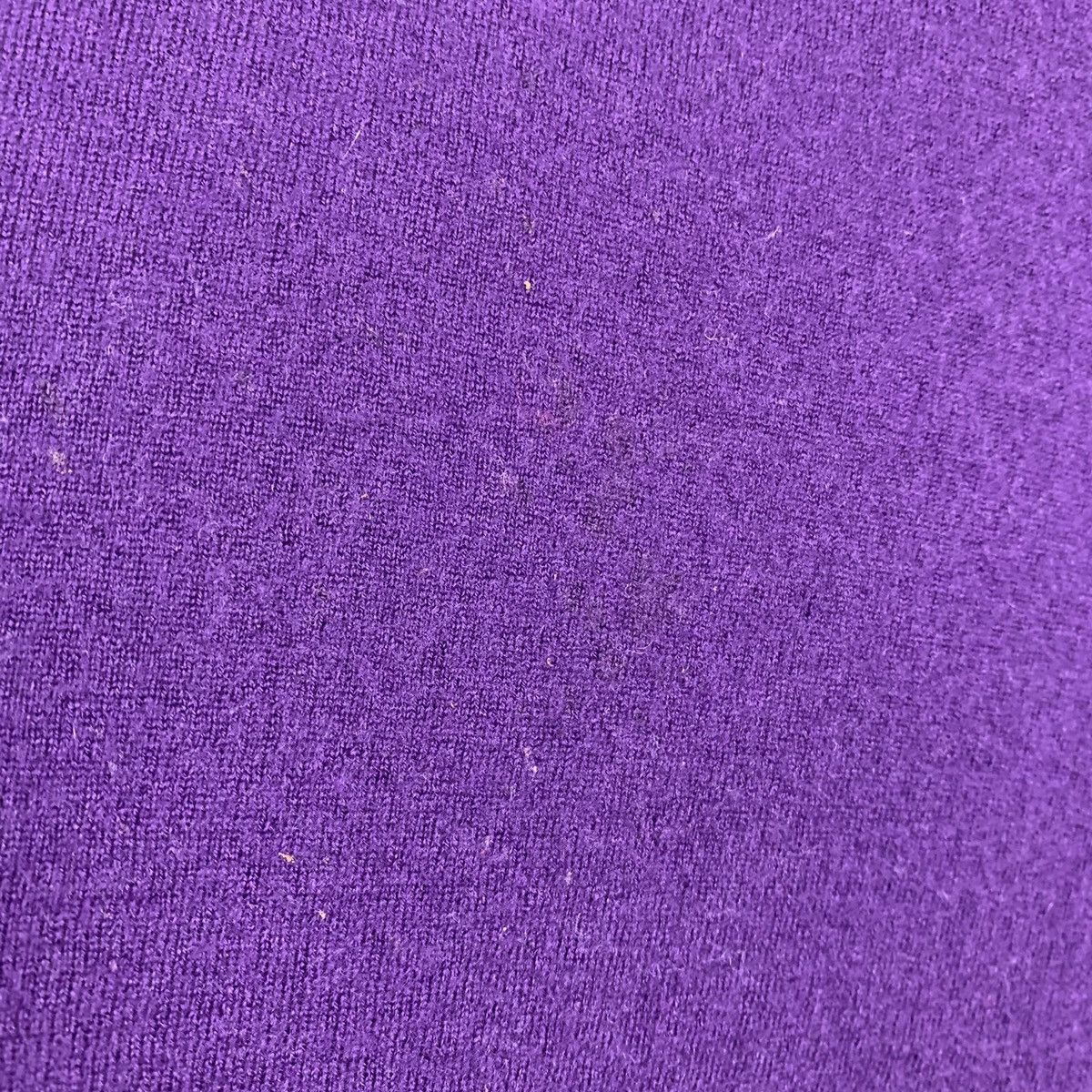 Polo Ralph Lauren Vintage Polo Ralph Lauren Merino Wool Cardigan Purple 90's Size US L / EU 52-54 / 3 - 12 Thumbnail