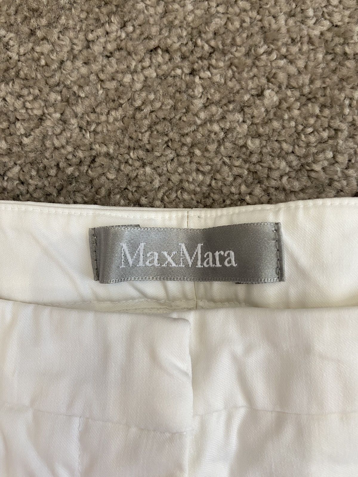 Max Mara Max Mara Blend Cropped Pants Size 28" / US 6 / IT 42 - 2 Thumbnail