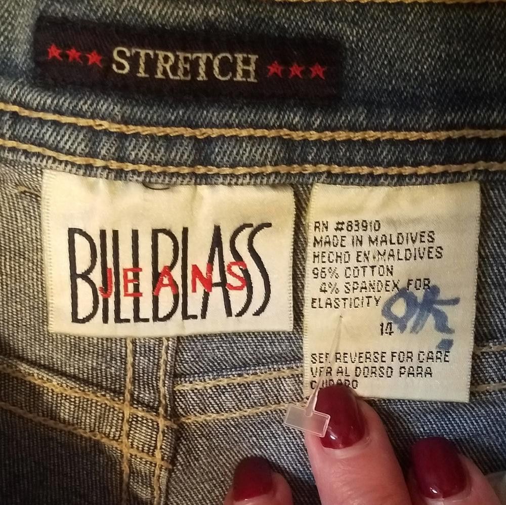 Bill Blass Bill Blass Stretch Jeans Size 14 Size 36" / US 14 / IT 50 - 4 Thumbnail