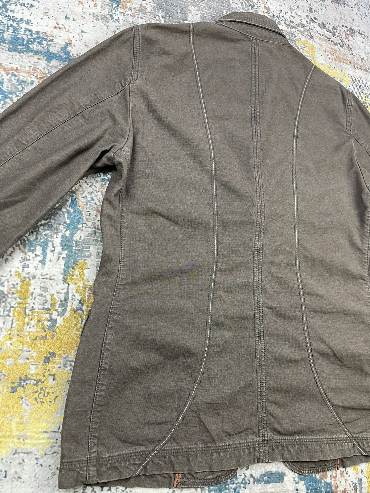 Japanese Brand Khaki Brown Multi Pocket Casual Jackets Size US XL / EU 56 / 4 - 9 Thumbnail