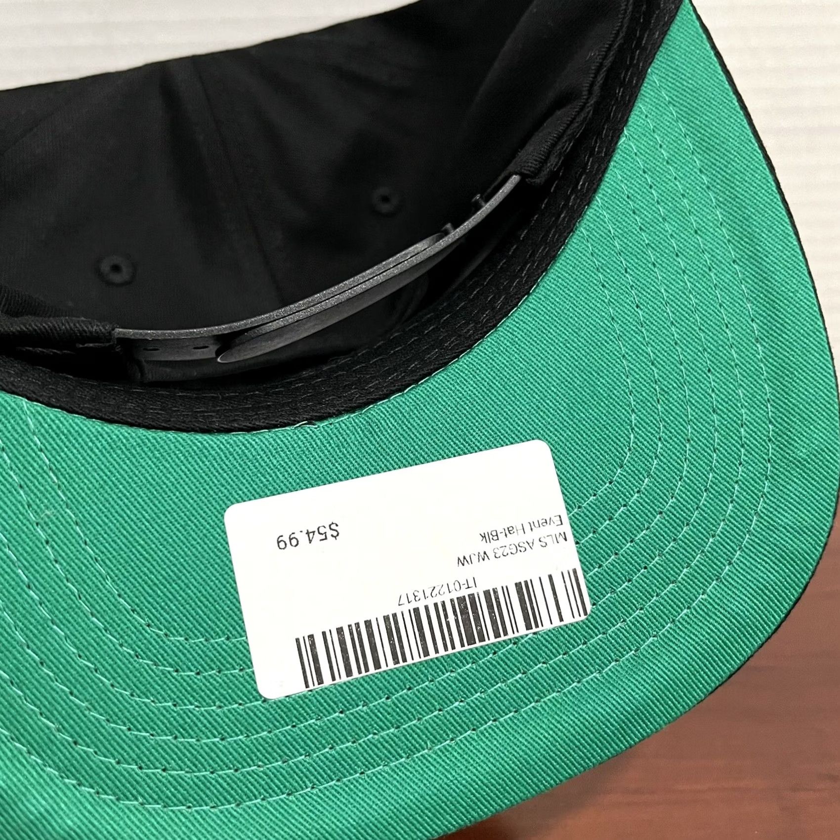 Vintage MLS Hat Cap All Star Game 2023 Soccer Snap Back Event Exclusive Black Green Brim Mens Size ONE SIZE - 6 Thumbnail