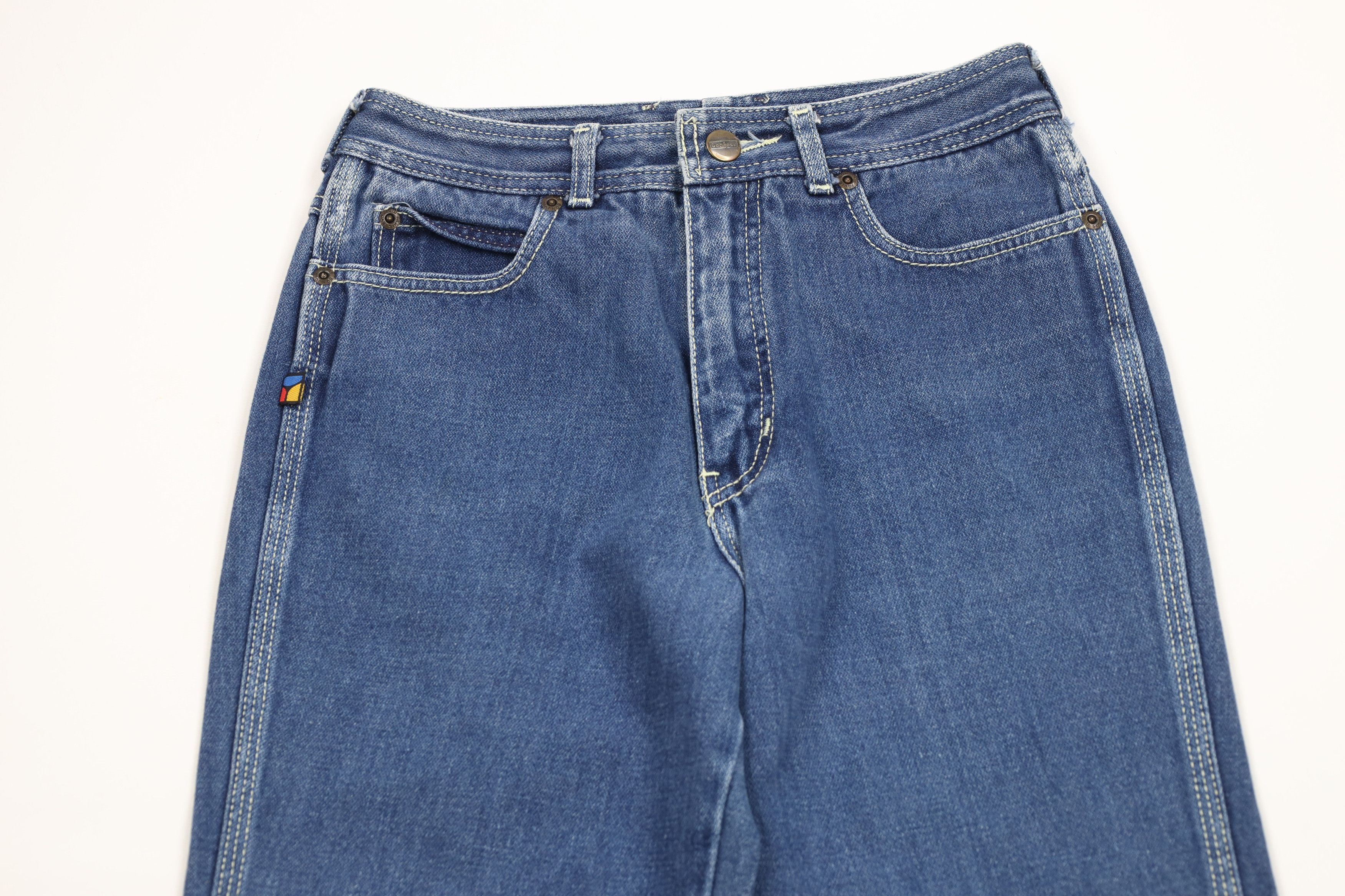 Vintage Vintage 80s 90s Streetwear Straight Leg Denim Jeans USA Size 32" / US 10 / IT 46 - 2 Thumbnail