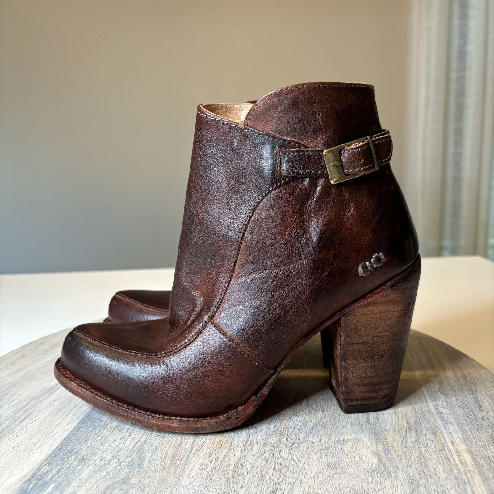 Bed Stu Bed Stu Isla Cobbler Leather Ankle Boots Women’s 8.5 Rustic Size US 8.5 / IT 38.5 - 2 Thumbnail