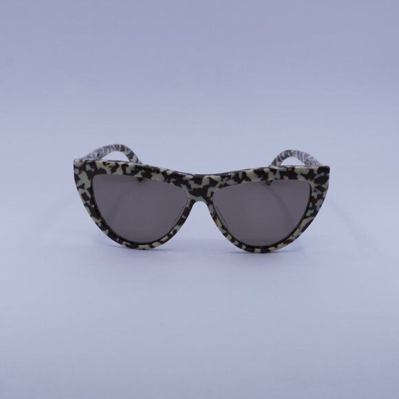 Bottega Veneta Bottega Veneta BV1018S 006 Sunglasses Brown Ivory Cat Eye Size ONE SIZE - 2 Thumbnail