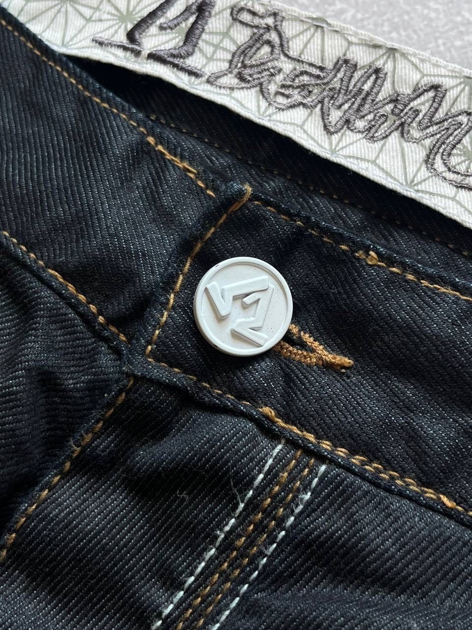 Japanese Brand Vintage J2 Baggy Avantgarde Jeans Y2K 32 Size US 32 / EU 48 - 7 Thumbnail