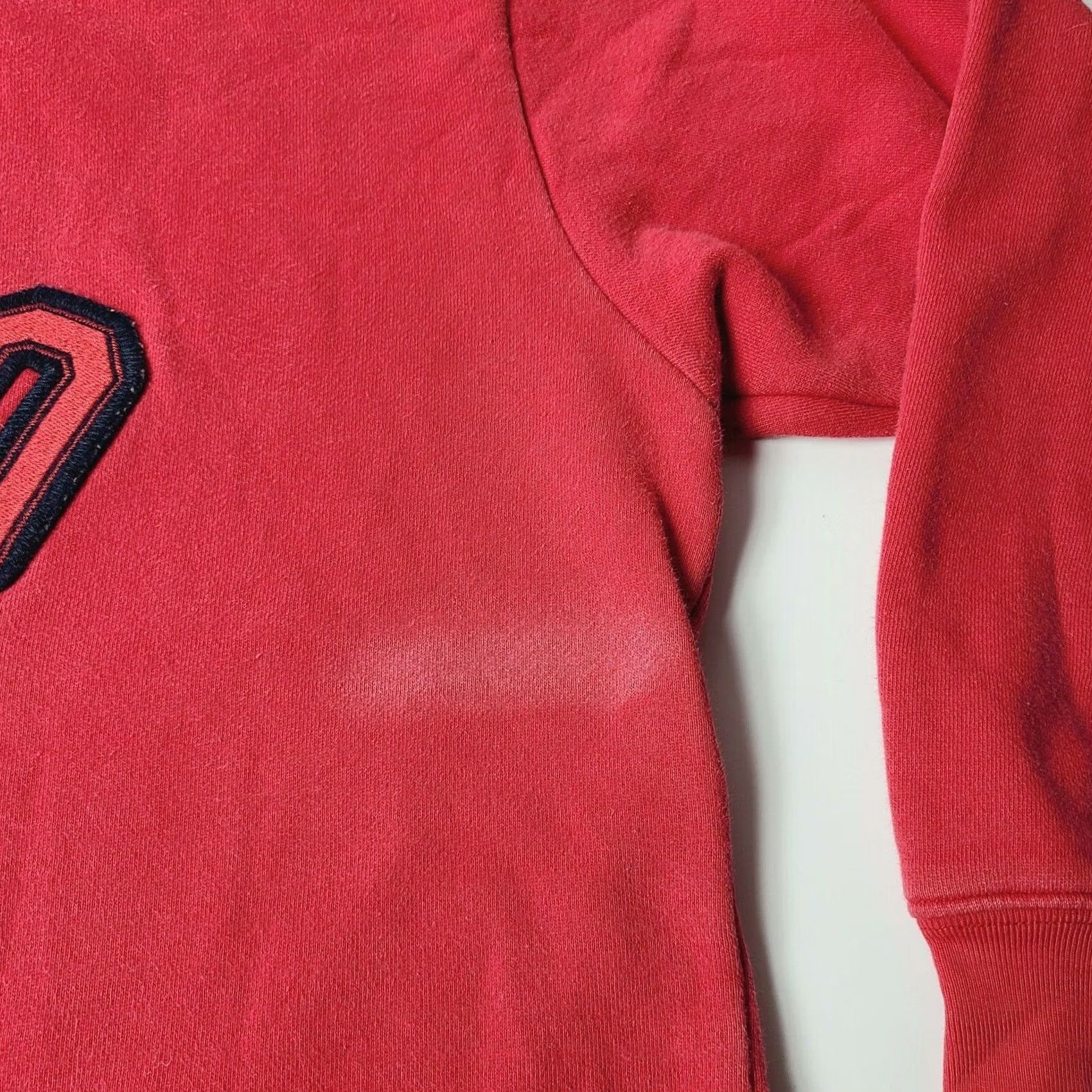 Polo Ralph Lauren VINTAGE Polo Jeans Co Red Sweatshirt Mens M/L 1/4 Zip Pullover Sweatshirt Big Logo 90s Size US M / EU 48-50 / 2 - 3 Thumbnail