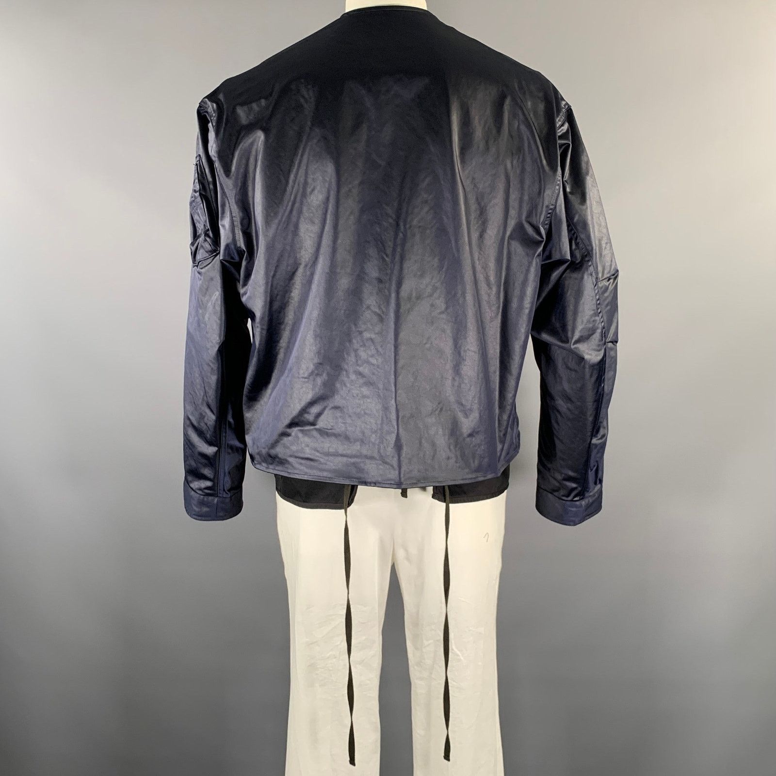meanswhile MEANSWHILE Size L Navy Black Reversible Jacket Size US L / EU 52-54 / 3 - 6 Thumbnail