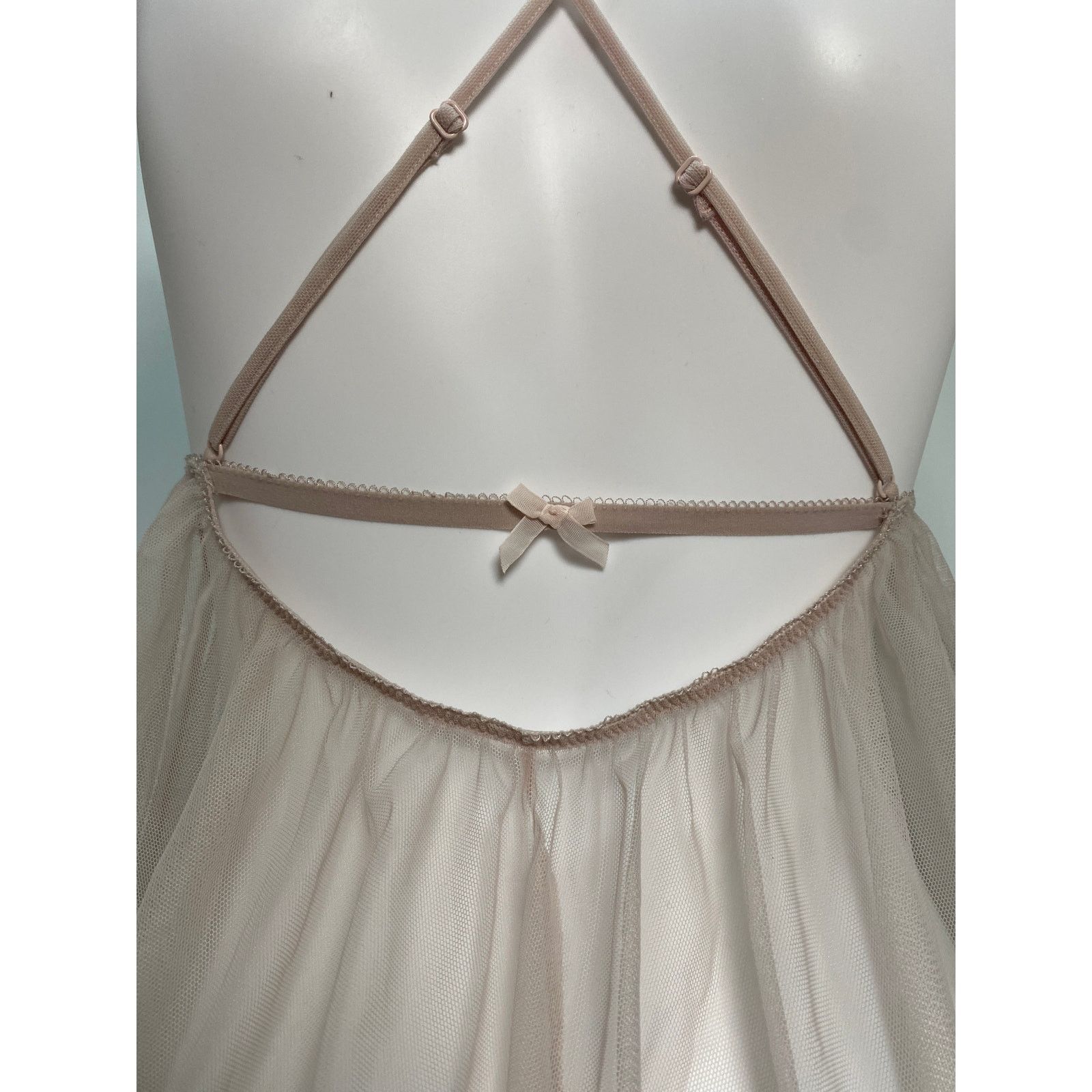 Victoria's Secret Victoria's Secret Sheer Mesh Babydoll Top – Small Size S / US 4 / IT 40 - 6 Thumbnail