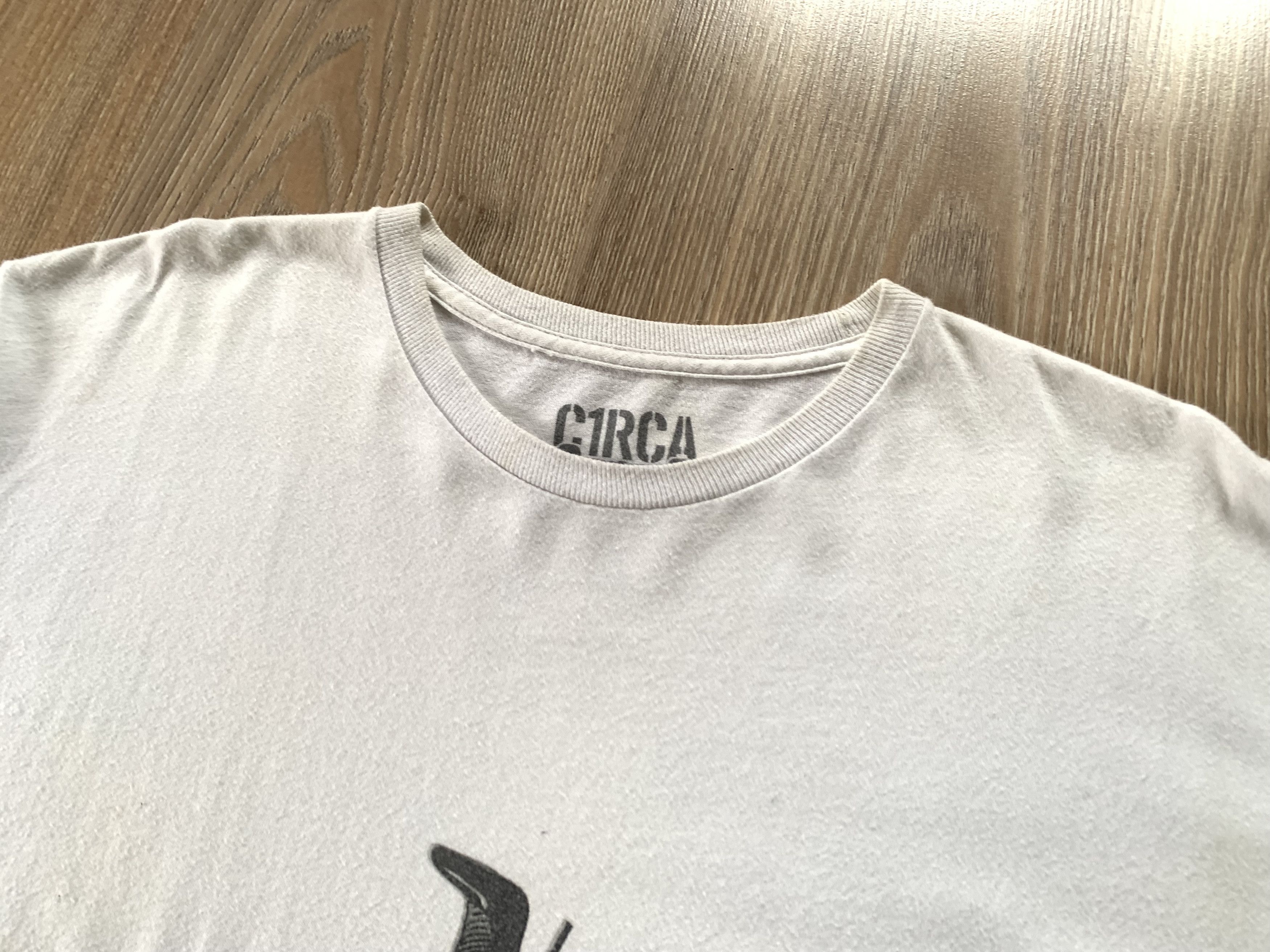 C1RCA Circa White Print Cotton T-Shirt Size US M / EU 48-50 / 2 - 5 Thumbnail