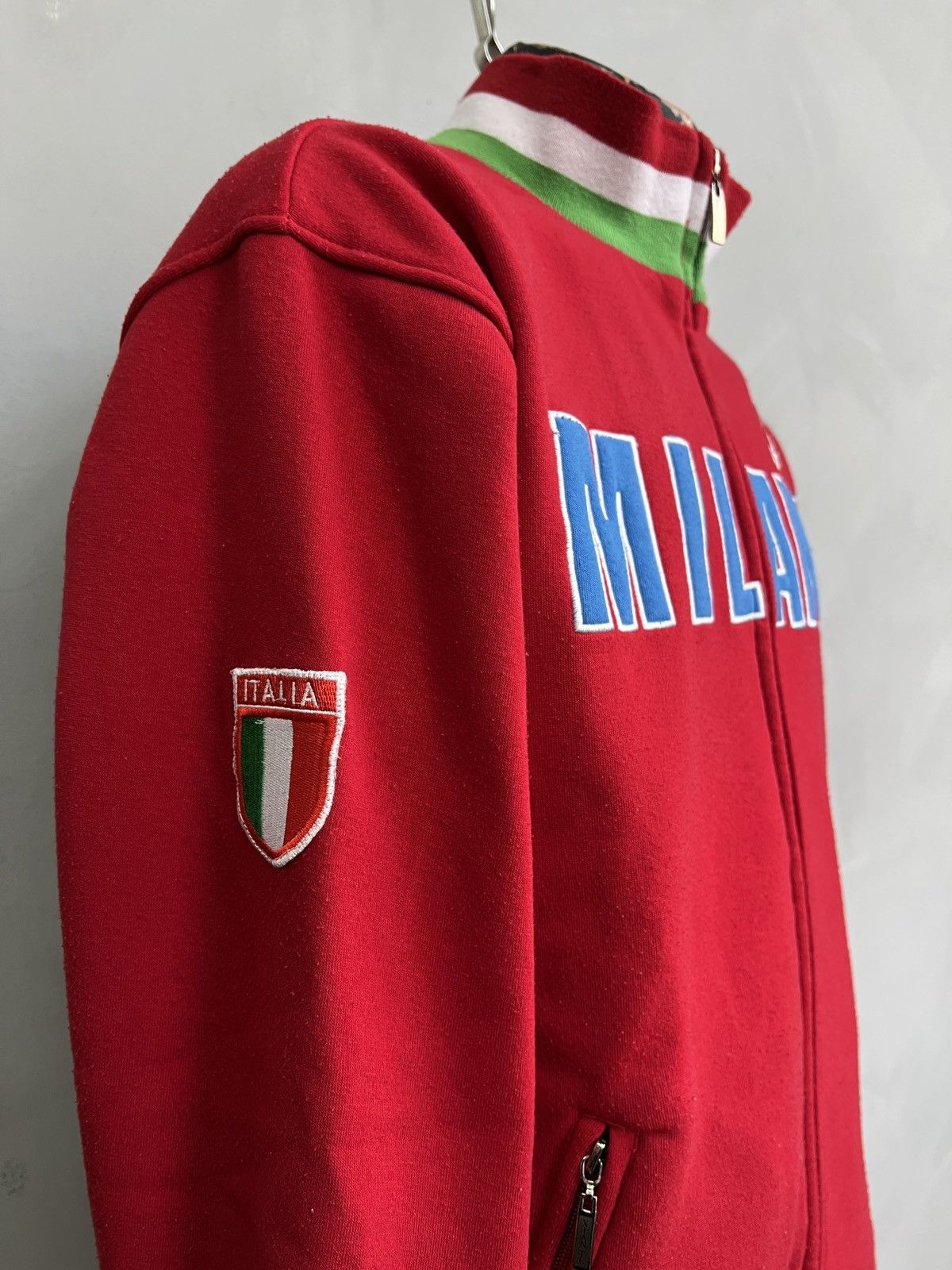Other AC Milan blokecore zip truck jacket y2k style Size US M / EU 48-50 / 2 - 5 Thumbnail