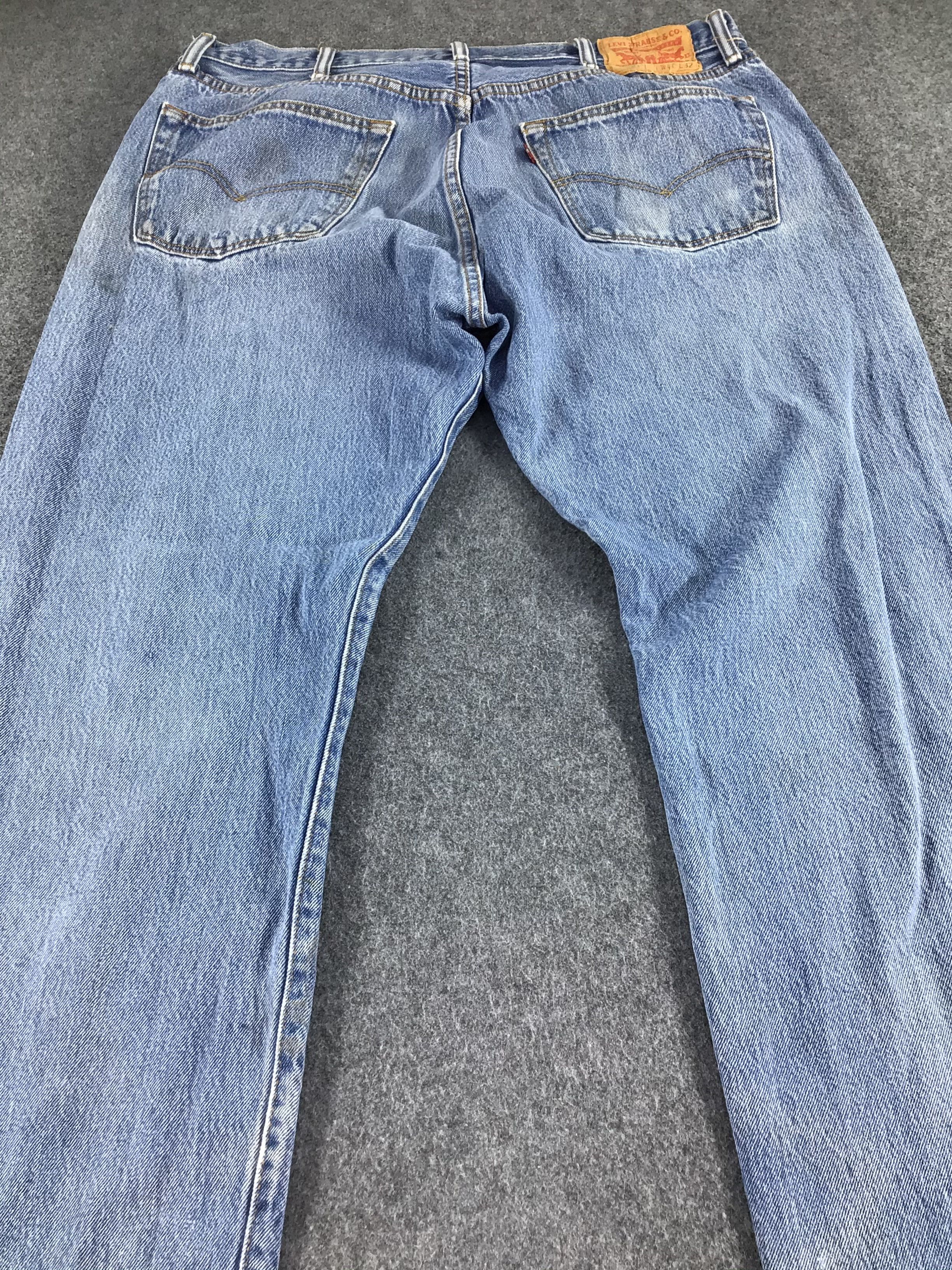 Levi's Vintage Levis 501 Jeans Stone Wash Denim -J344 Size US 37 - 4 Thumbnail