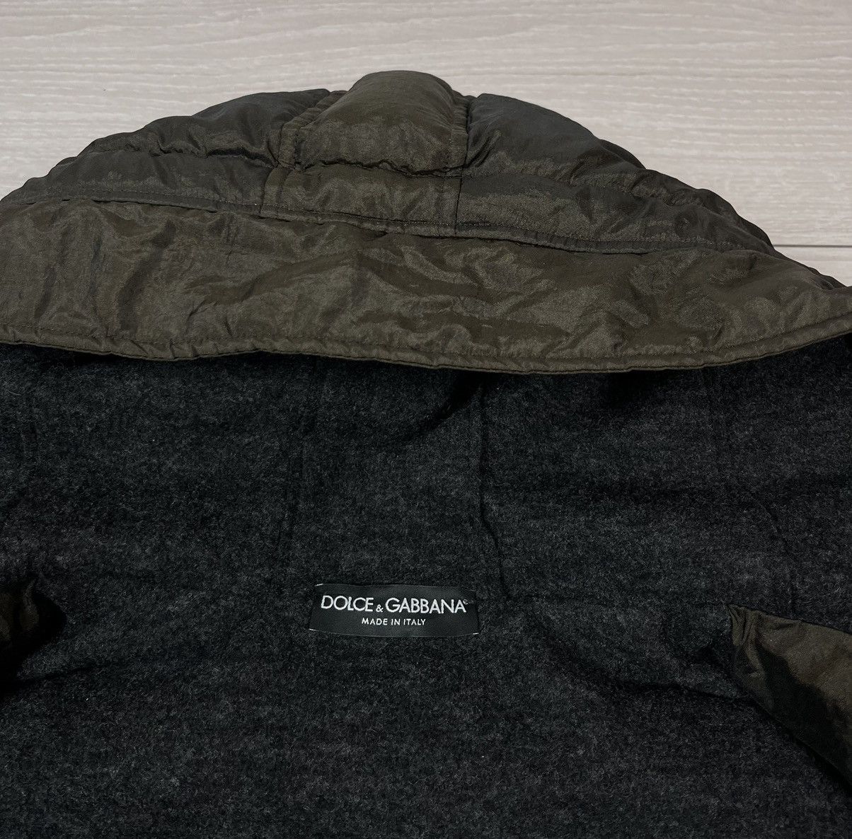 Dolce & Gabbana Dolce&Gabbana Brown Nylon Hooded Puffer Down Vest Jacket Size US M / EU 48-50 / 2 - 12 Thumbnail