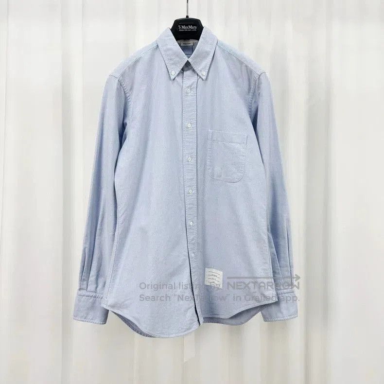 Thom Browne Thom Browne Light Blue Button. Size US M / EU 48-50 / 2 - 1 Thumbnail
