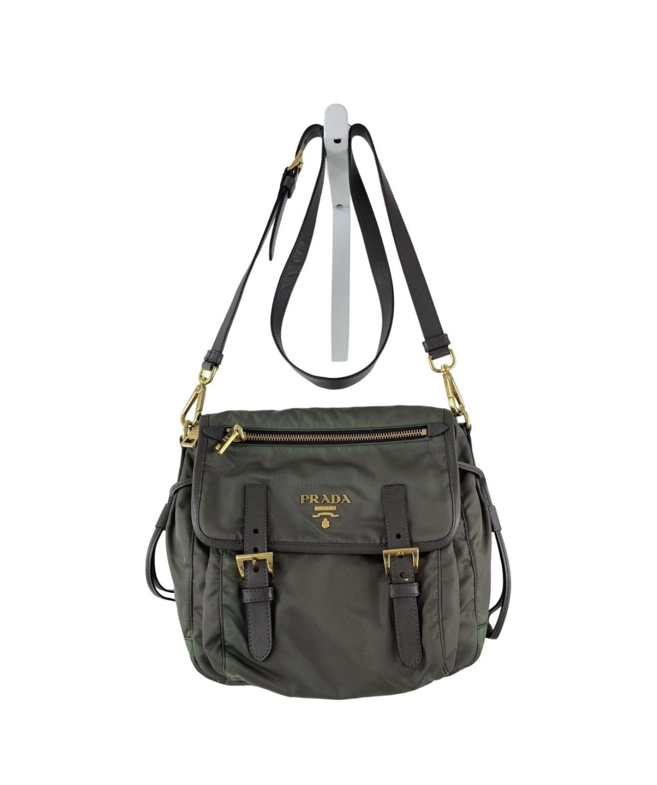 Prada PRADA Vintage Nylon Crossbody Messenger Size ONE SIZE - 1 Thumbnail