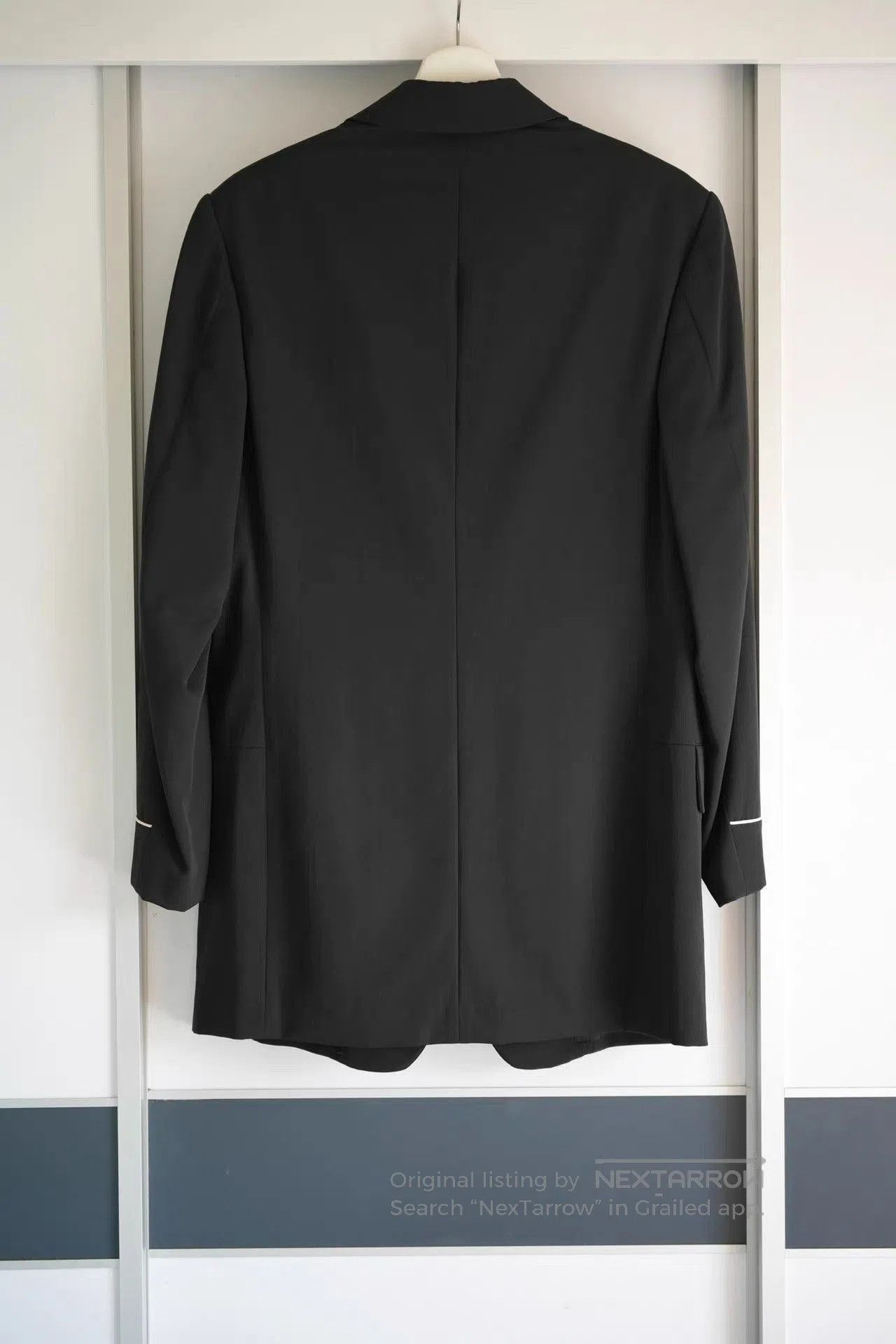 Yohji Yamamoto Black Collared Button. Size US L / EU 52-54 / 3 - 1 Thumbnail