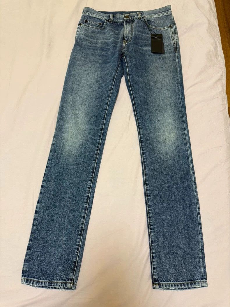 Saint Laurent Paris Saint Laurent Paris Saint Laurent Men's Denim Trousers wit Size US 30 / EU 46 - 1 Thumbnail
