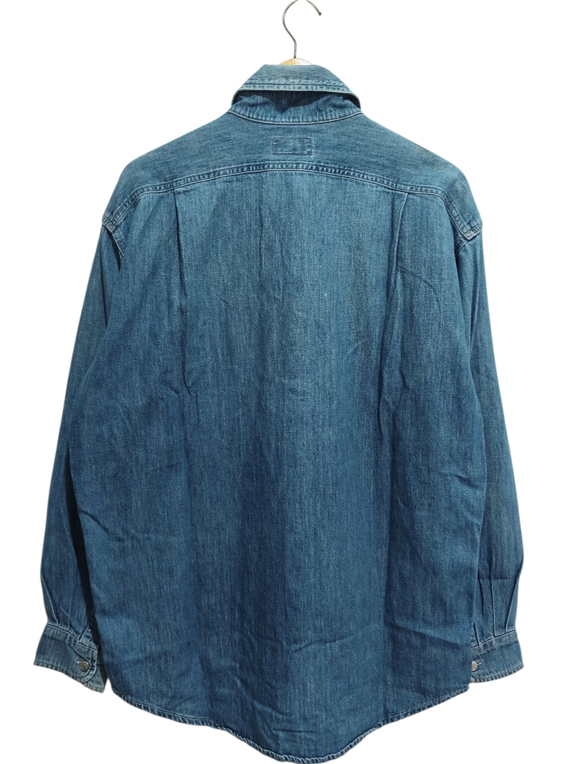 Ralph Lauren 💥Vintage Polo Jeans Co Ralph Lauren Denim Work Shirt Size US M / EU 48-50 / 2 - 5 Thumbnail