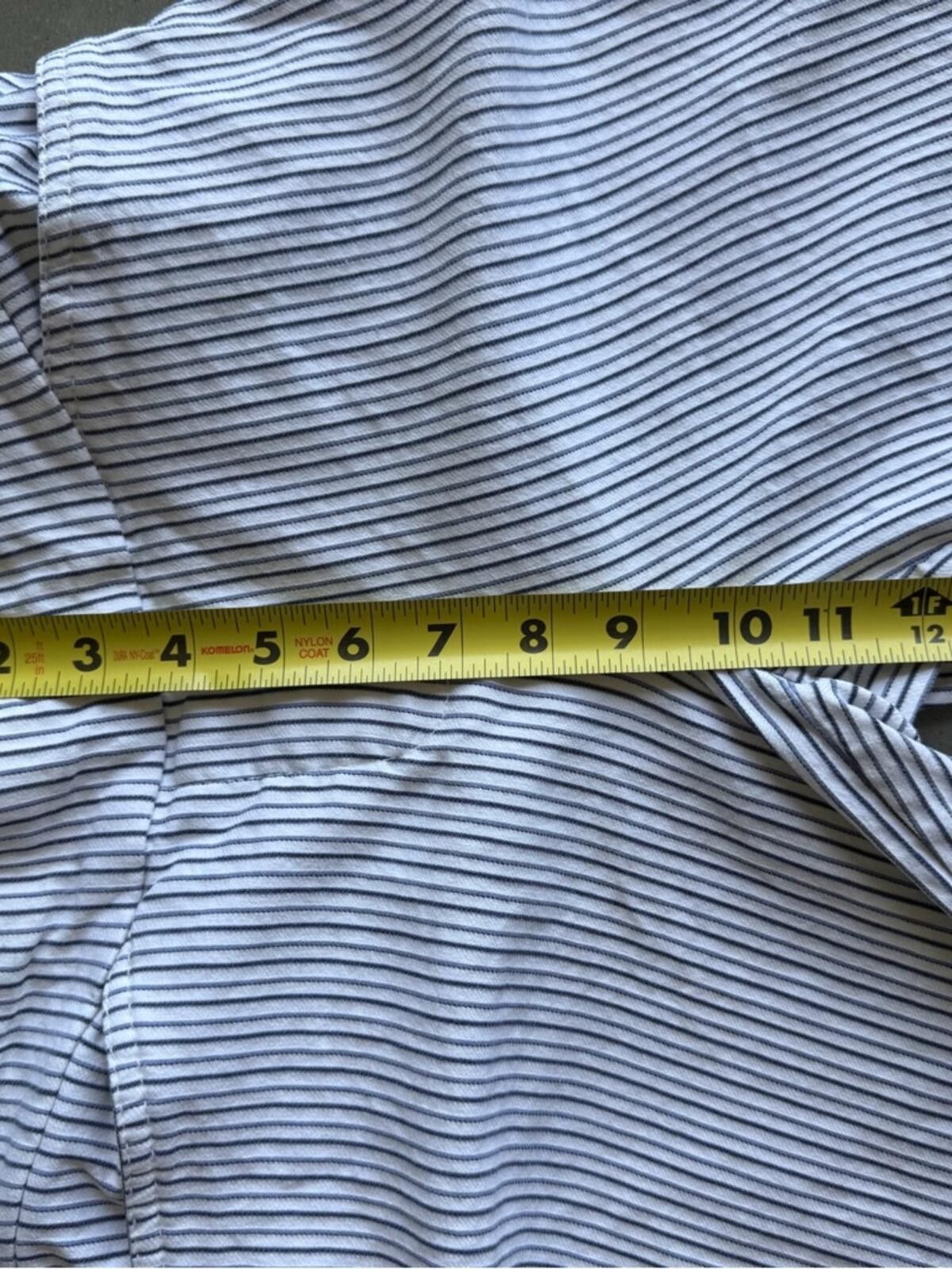 Other Hilary Radley / Stripe Bermuda Shorts / Blue White Striped Size 32" / US 10 / IT 46 - 6 Thumbnail