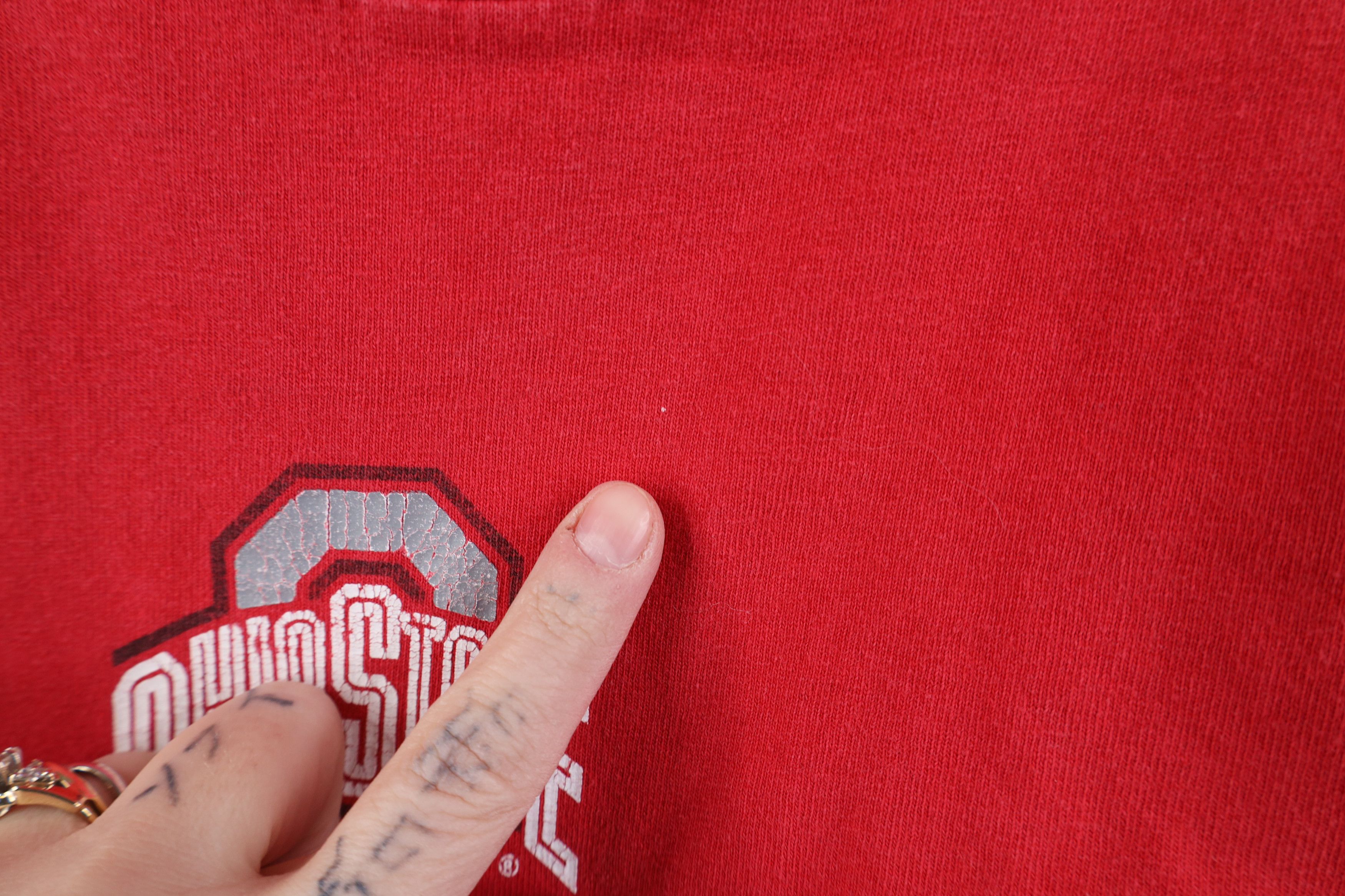 Vintage Vintage 90s Y2K Ohio State University Long Sleeve T-Shirt Size US M / EU 48-50 / 2 - 5 Thumbnail