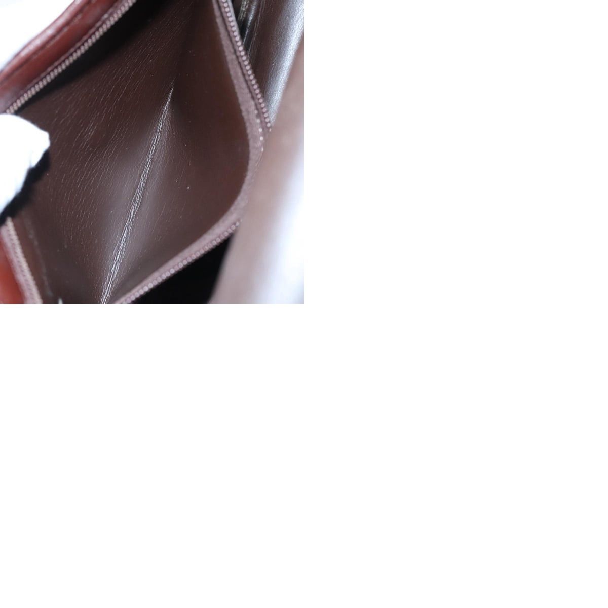 Dior DIOR Shoulder Bag Leather Bordeaux Gold Size ONE SIZE - 13 Thumbnail