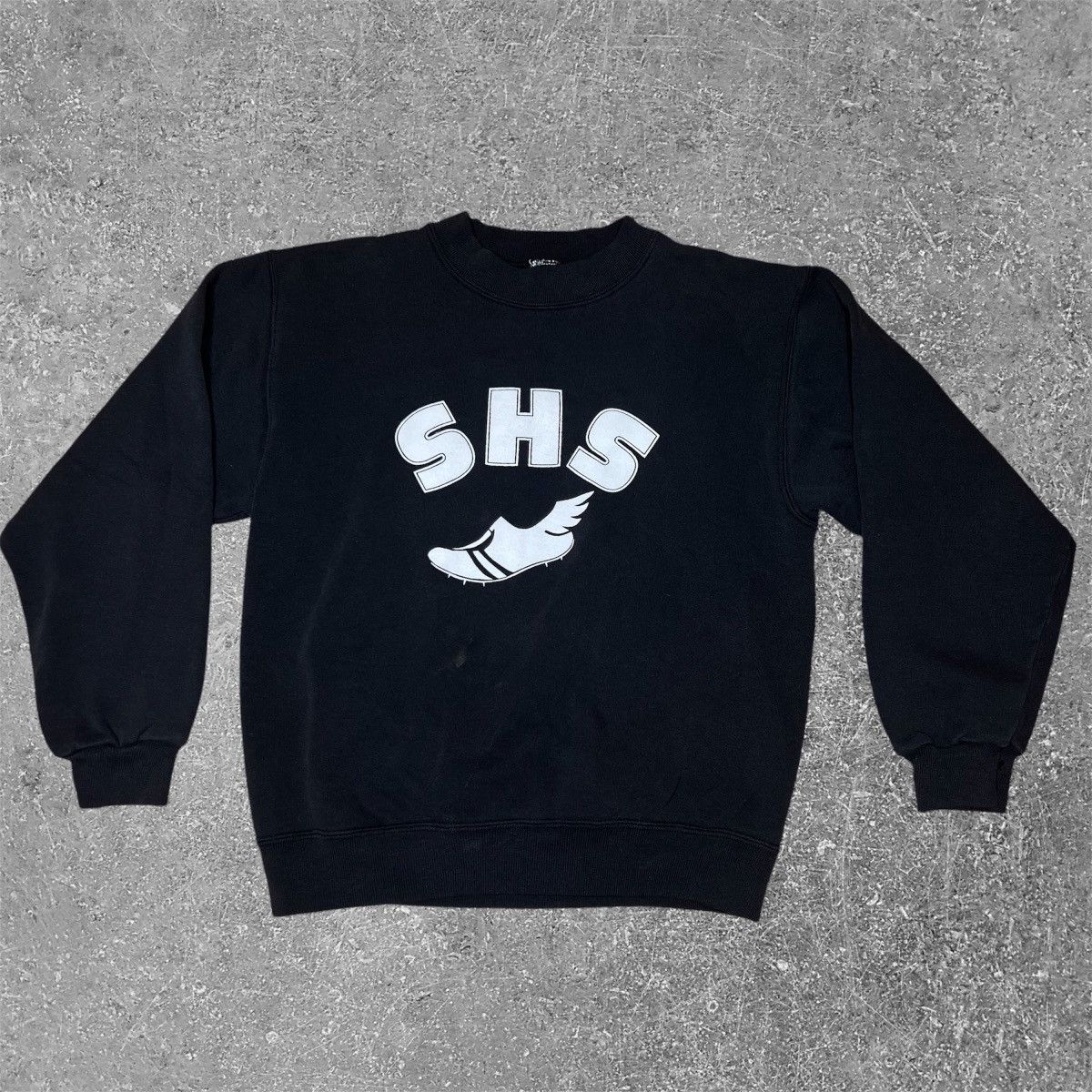 Vintage American Vintage 70s 80s High School Crew Sweatshirt Size S / US 4 / IT 40 - 1 Thumbnail