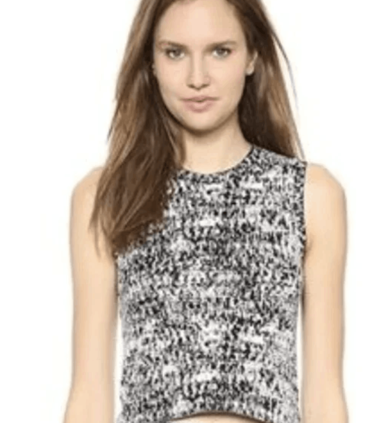 Theory Theory Breeta Tweedscape Crop Top - Small Size S / US 4 / IT 40 - 1 Thumbnail