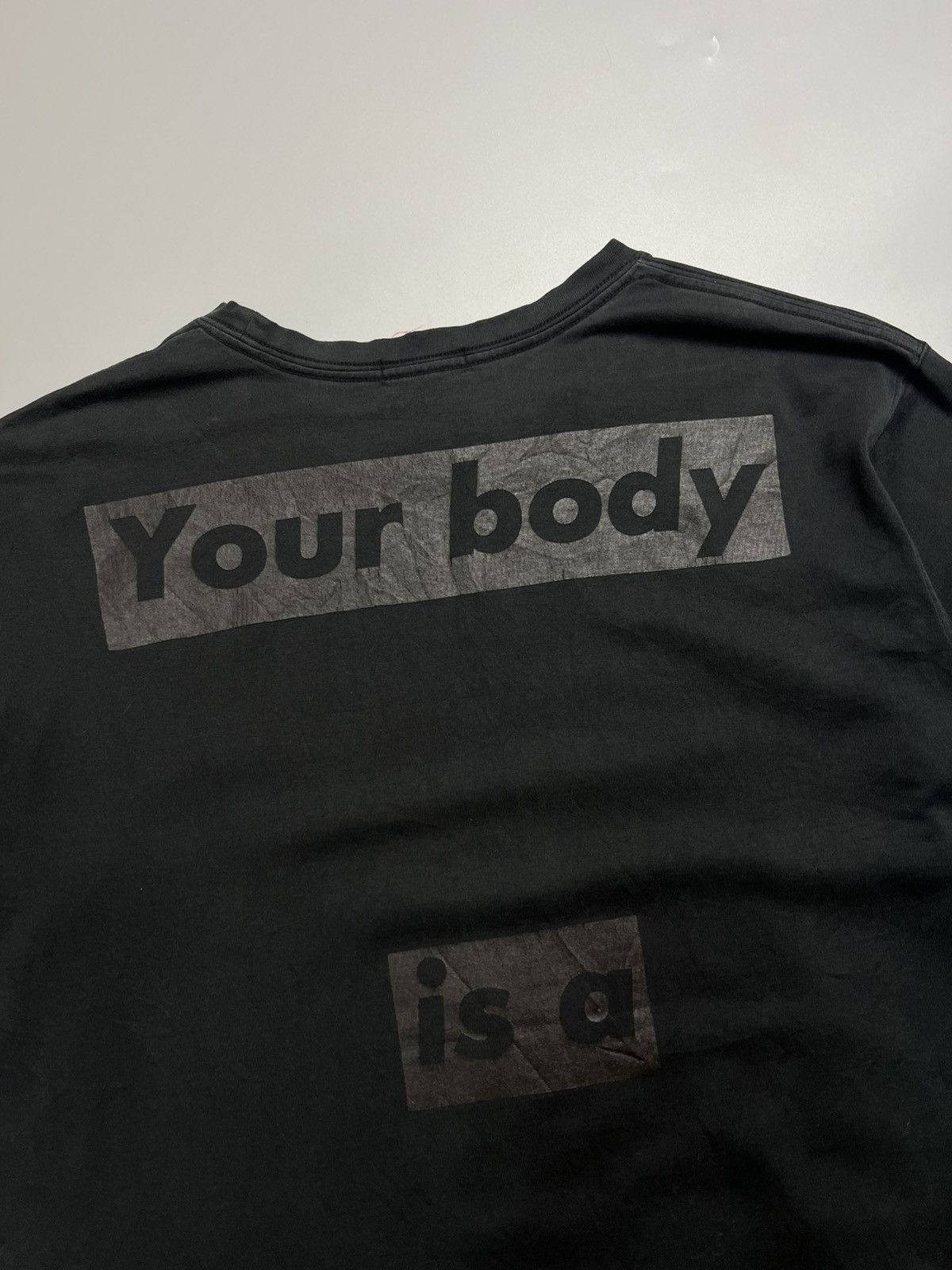 Barbara Kruger × Japanese Brand × Vintage Vintage Barbara Krueger x UT 'BattleGround' Size US L / EU 52-54 / 3 - 8 Thumbnail