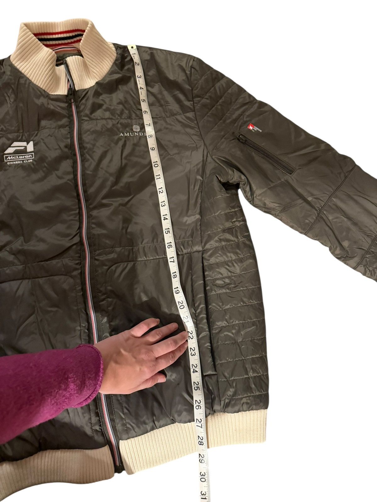 Other F1 McLaren Owners club Amundsen Breguet Rare Bomber Jacket Size US L / EU 52-54 / 3 - 7 Thumbnail