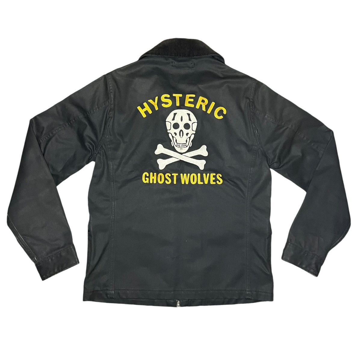 Hysteric Glamour Hysteric Glamour Hysteric Ghost Wolves Waxed Biker Jacket Size S / US 4 / IT 40 - 2 Thumbnail