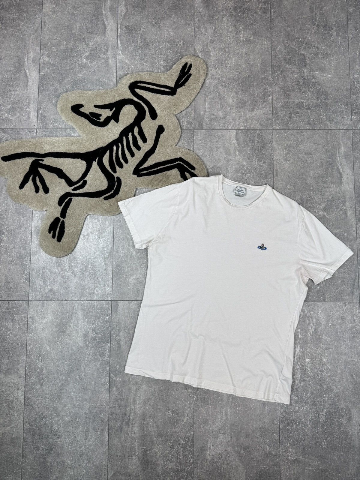 Vivienne Westwood Mens Vintage Vivienne Westwood T-shirt white tee logo Size US XL / EU 56 / 4 - 1 Thumbnail