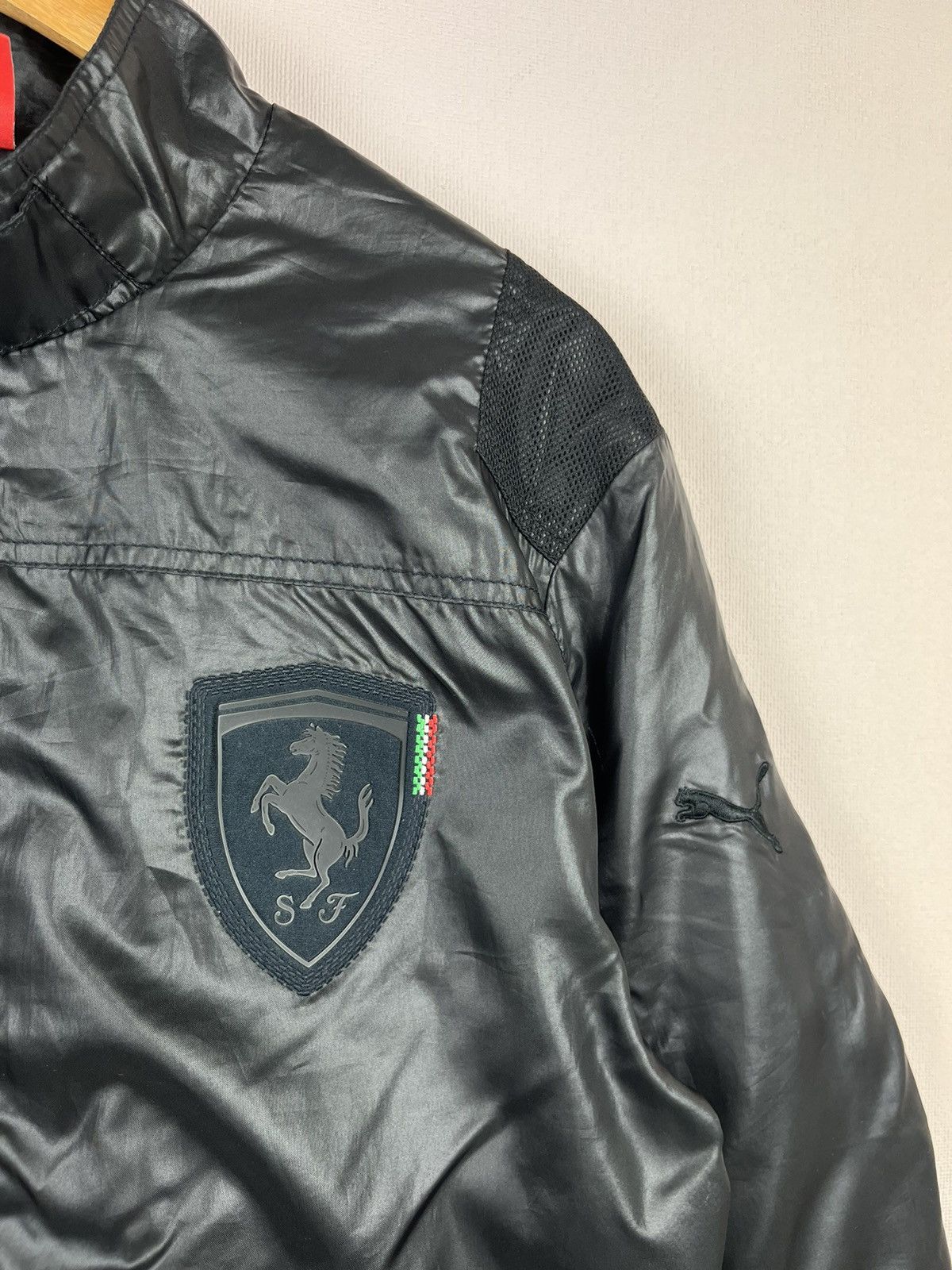 Ferrari × Puma Puma Scuderia Ferrari Premium Jacket Zip Up Black Men Size L Size US L / EU 52-54 / 3 - 3 Thumbnail