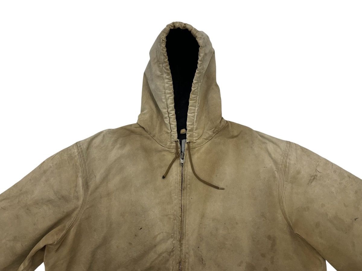 Carhartt × Vintage Vintage Carhartt crazy distressed and dirty workwear jacket Size US XXL / EU 58 / 5 - 4 Thumbnail