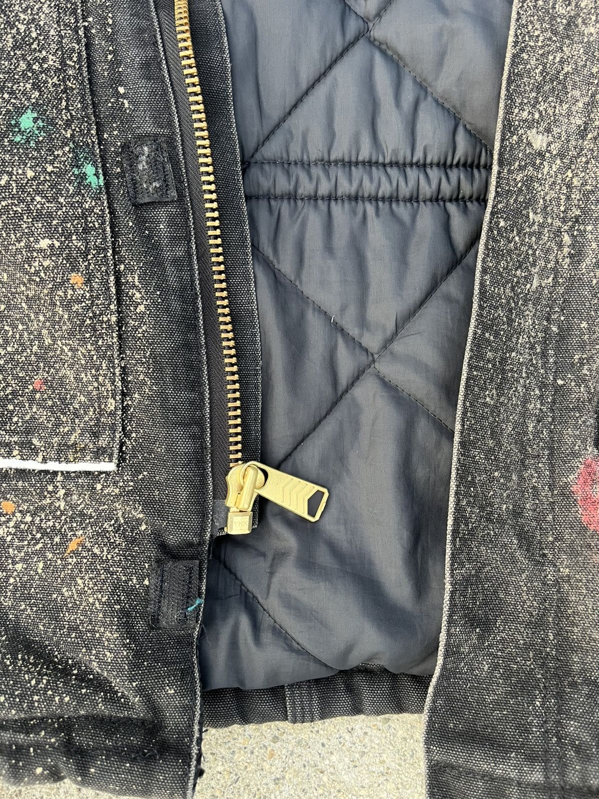 Carhartt Custom Vintage Carhartt Quilt Lined CQ196 Chore Coat Ranch Size US L / EU 52-54 / 3 - 9 Thumbnail