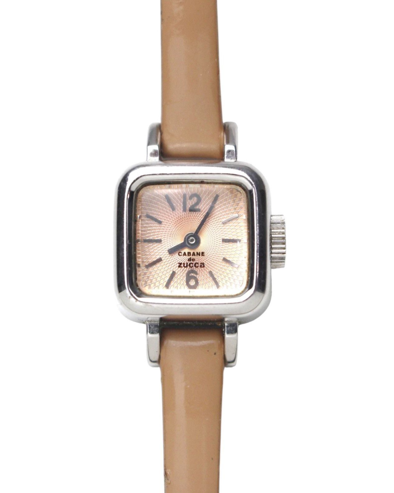 Issey Miyake × Seiko 2010S CABANE DE ZUCCA X SEIKO CARAMEL SQUARE LEATHER WATCH Size ONE SIZE - 1 Thumbnail