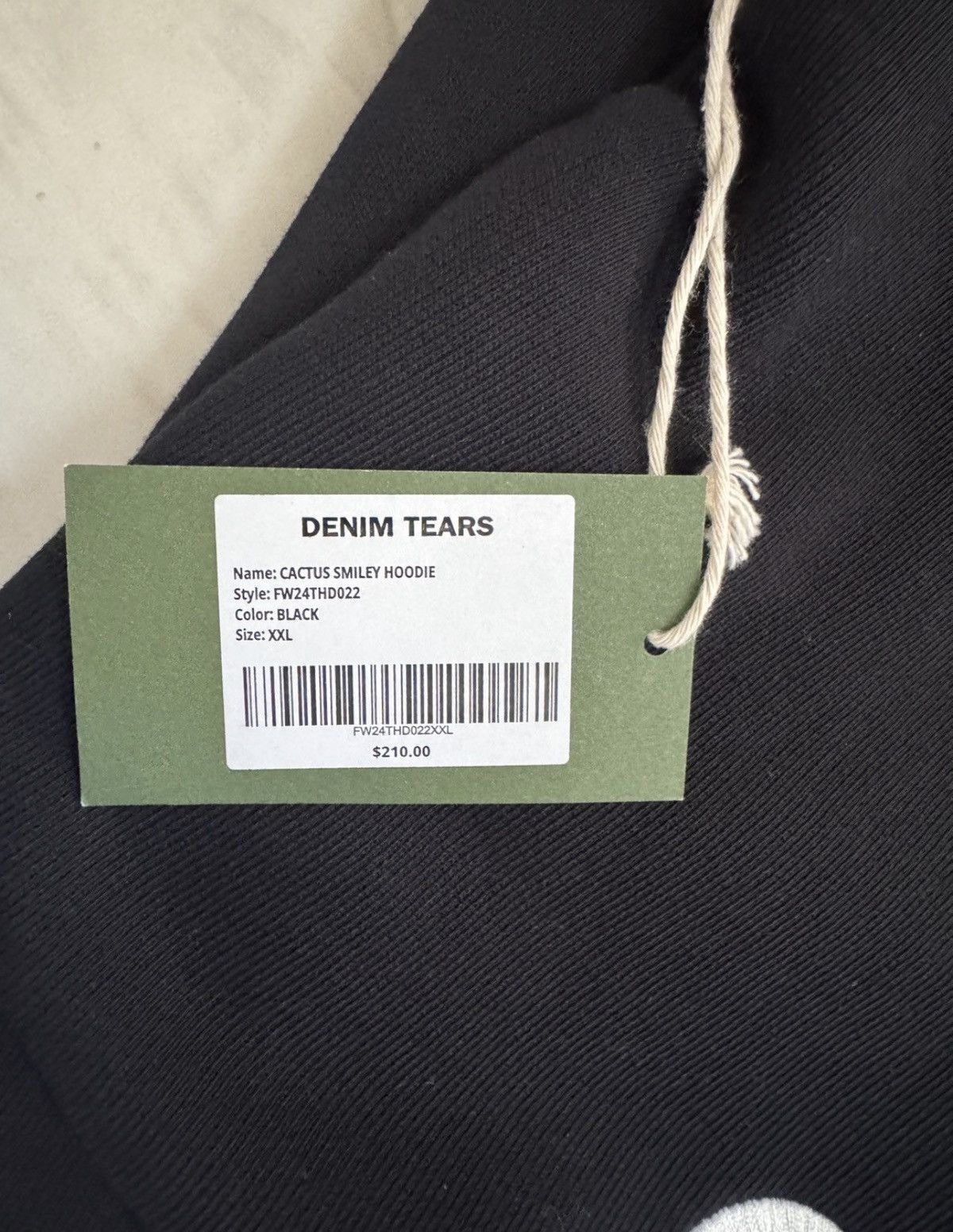 Cactus Plant Flea Market × DENIM TEARS CPFM x DENIM TEARS HOODIE Size US XXL / EU 58 / 5 - 4 Thumbnail